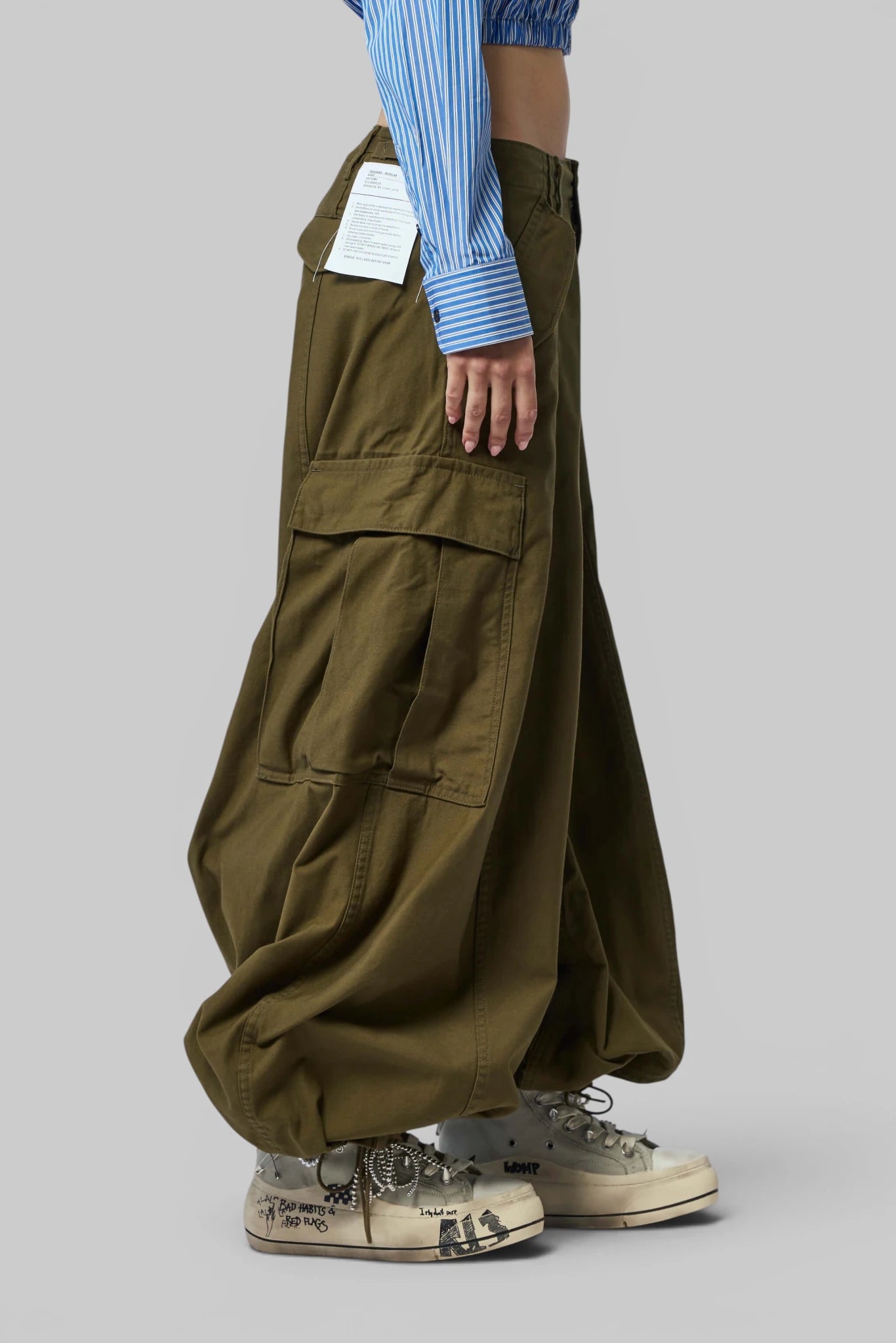 R13 - Siouxsie Field Cargo Jean - LABELS