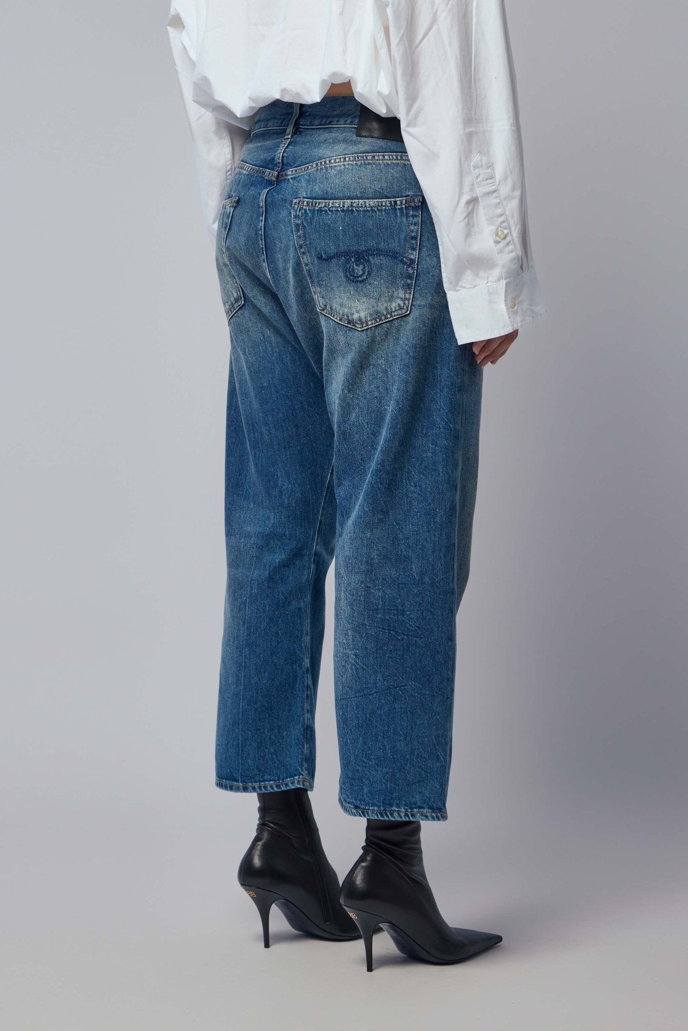 R13 Wide-Leg Jeans - Tailored Drop High-Waisted – LABELS