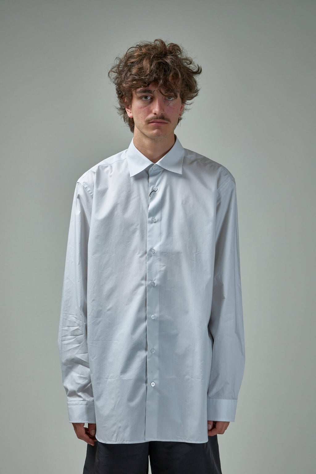 Raf Simons - Big Fit Classic Shirt Grand Amour Print Back - LABELS