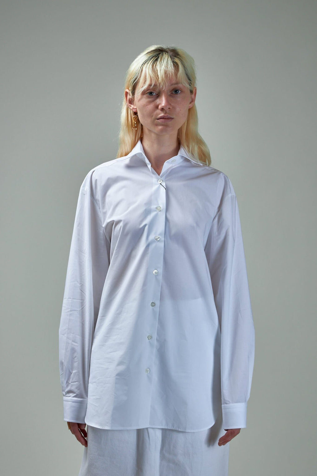 Raf Simons - Big fit classic shirt K.A.M Patch on Back - LABELS