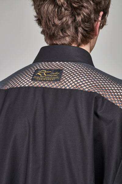 Classic Shirt with Net Insert