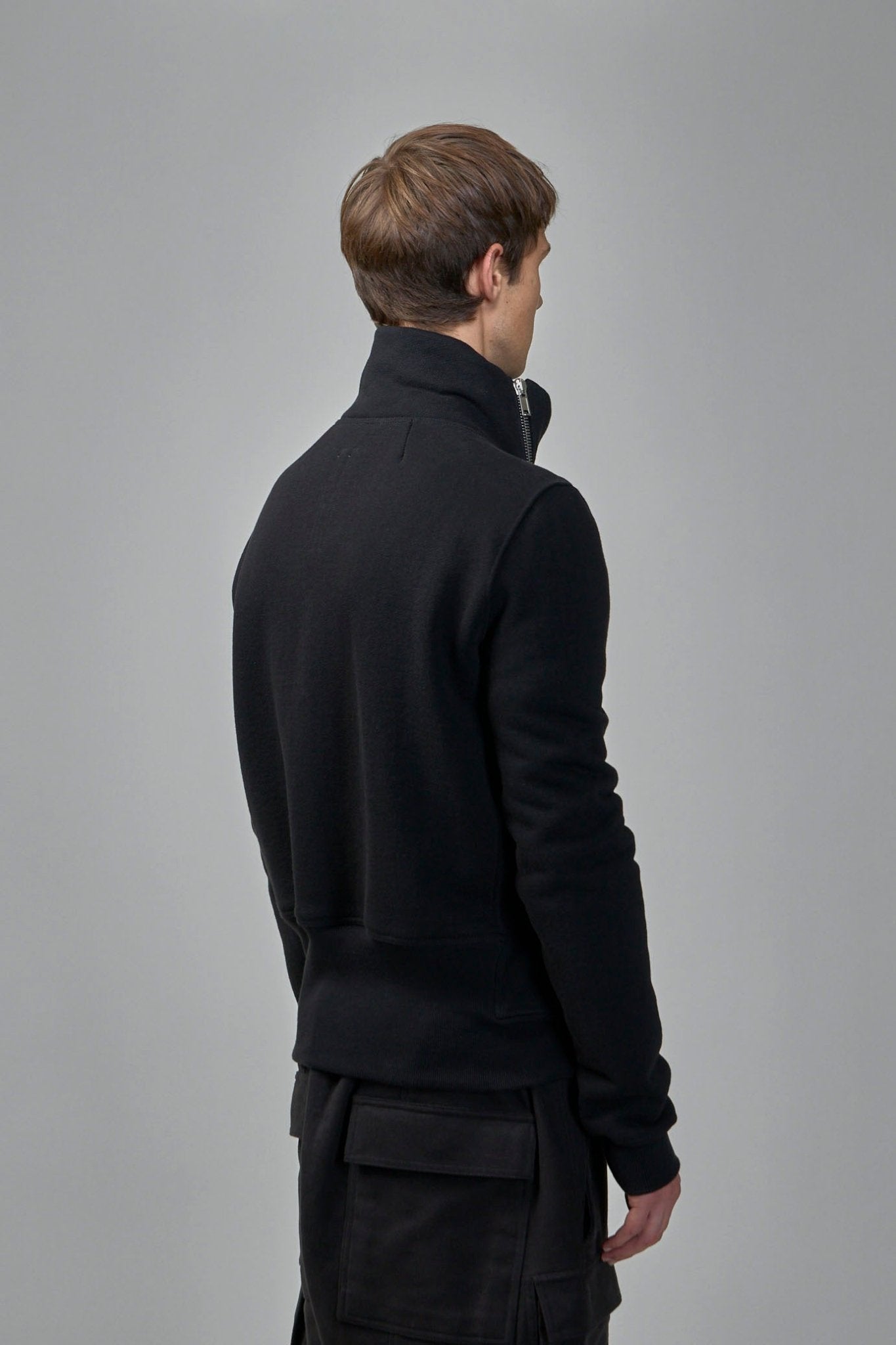 Rick Owens - Bauhaus Jogger Black Knit Sweatshirt - LABELS