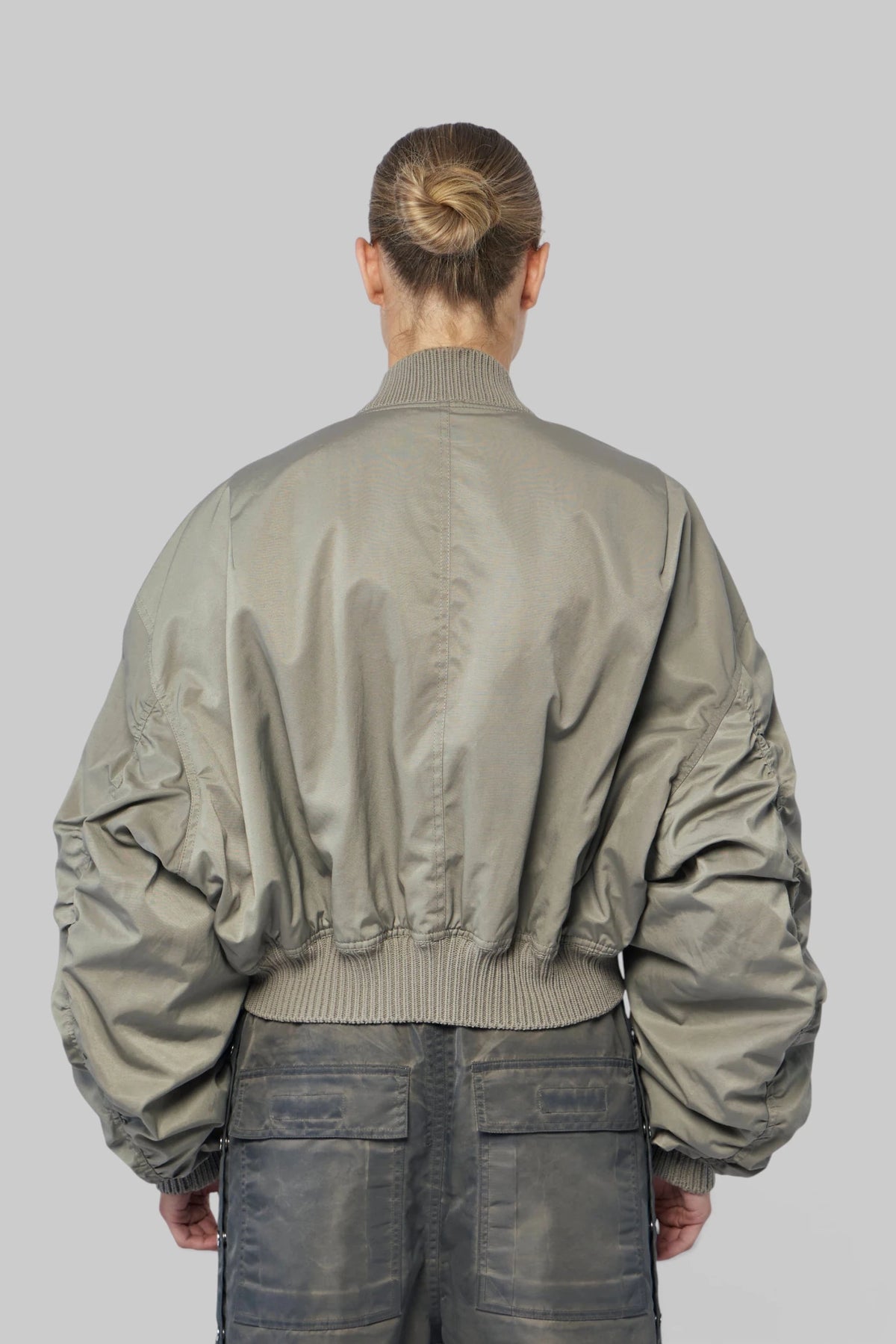 Rick Owens - Bomber Imbottito - Secchia Cropped Flight - LABELS