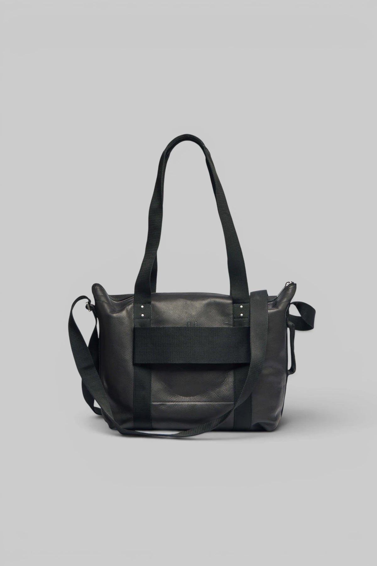 Rick Owens tote bag with dual top handles detail