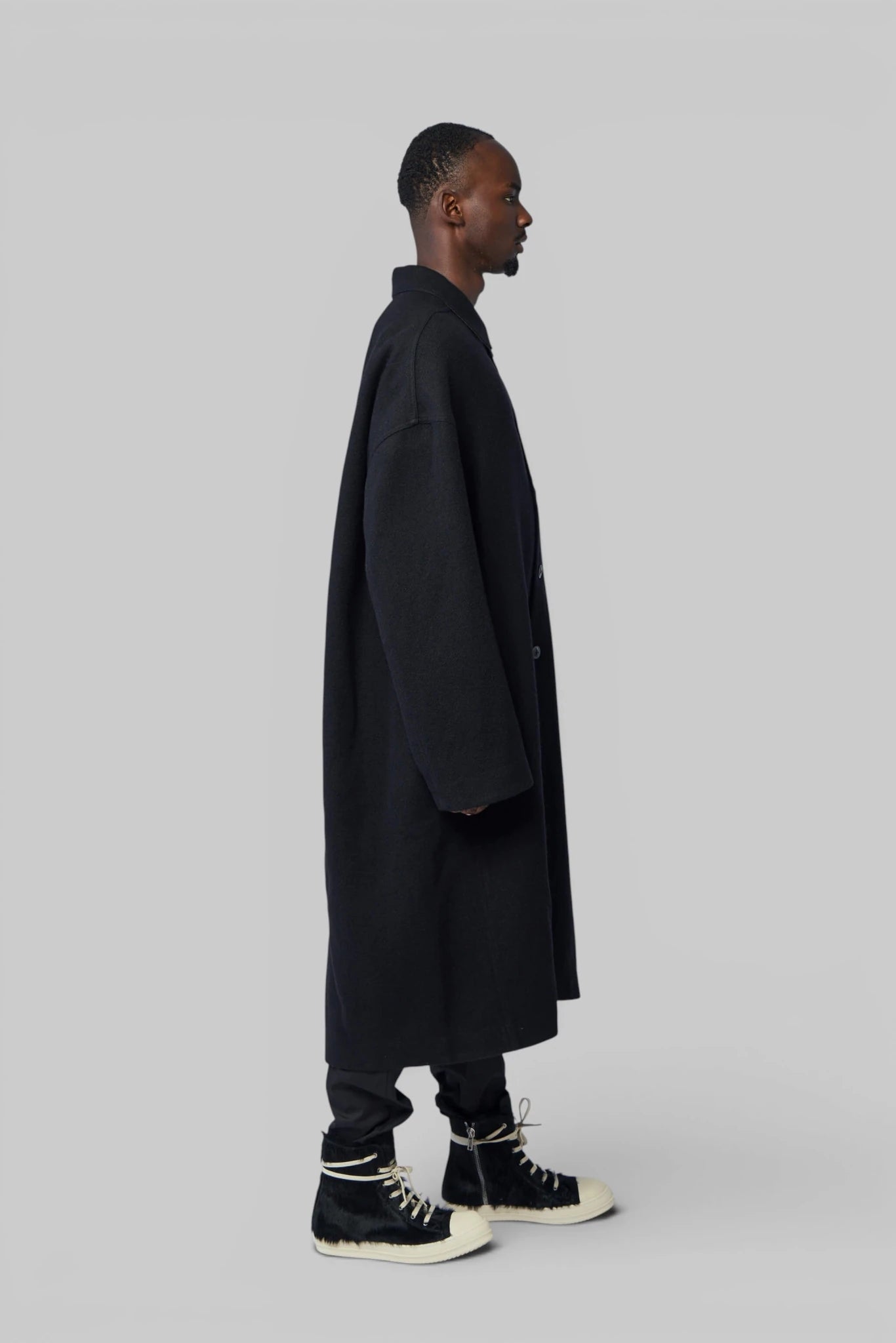 Rick Owens - Cappotto - Buttoned Brad Coat - LABELS