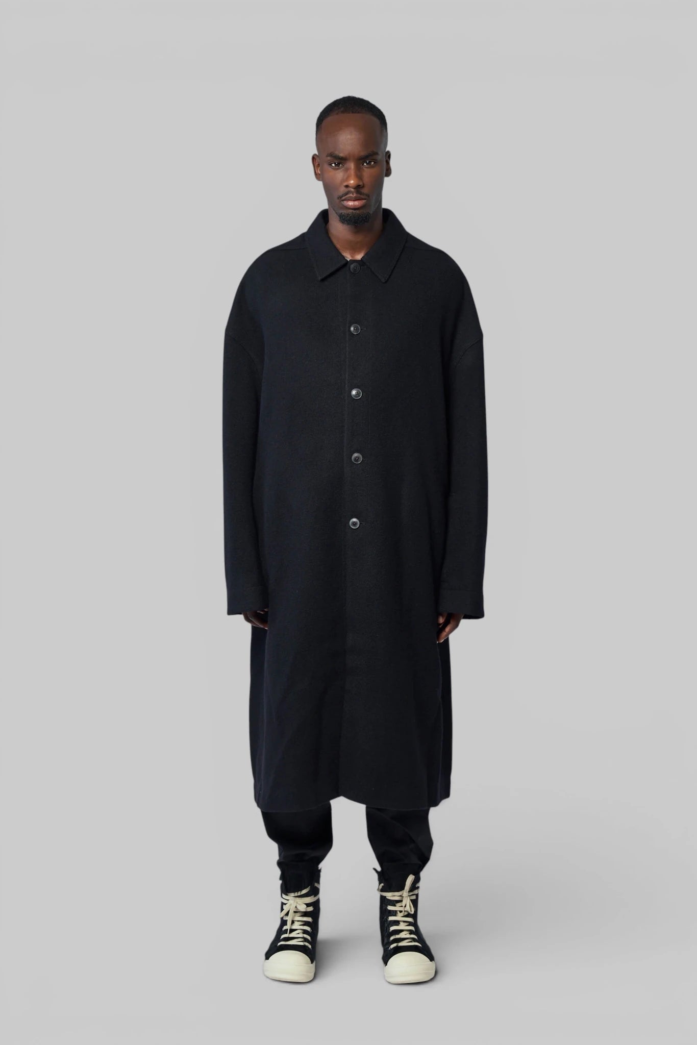 Rick Owens - Cappotto - Buttoned Brad Coat - LABELS