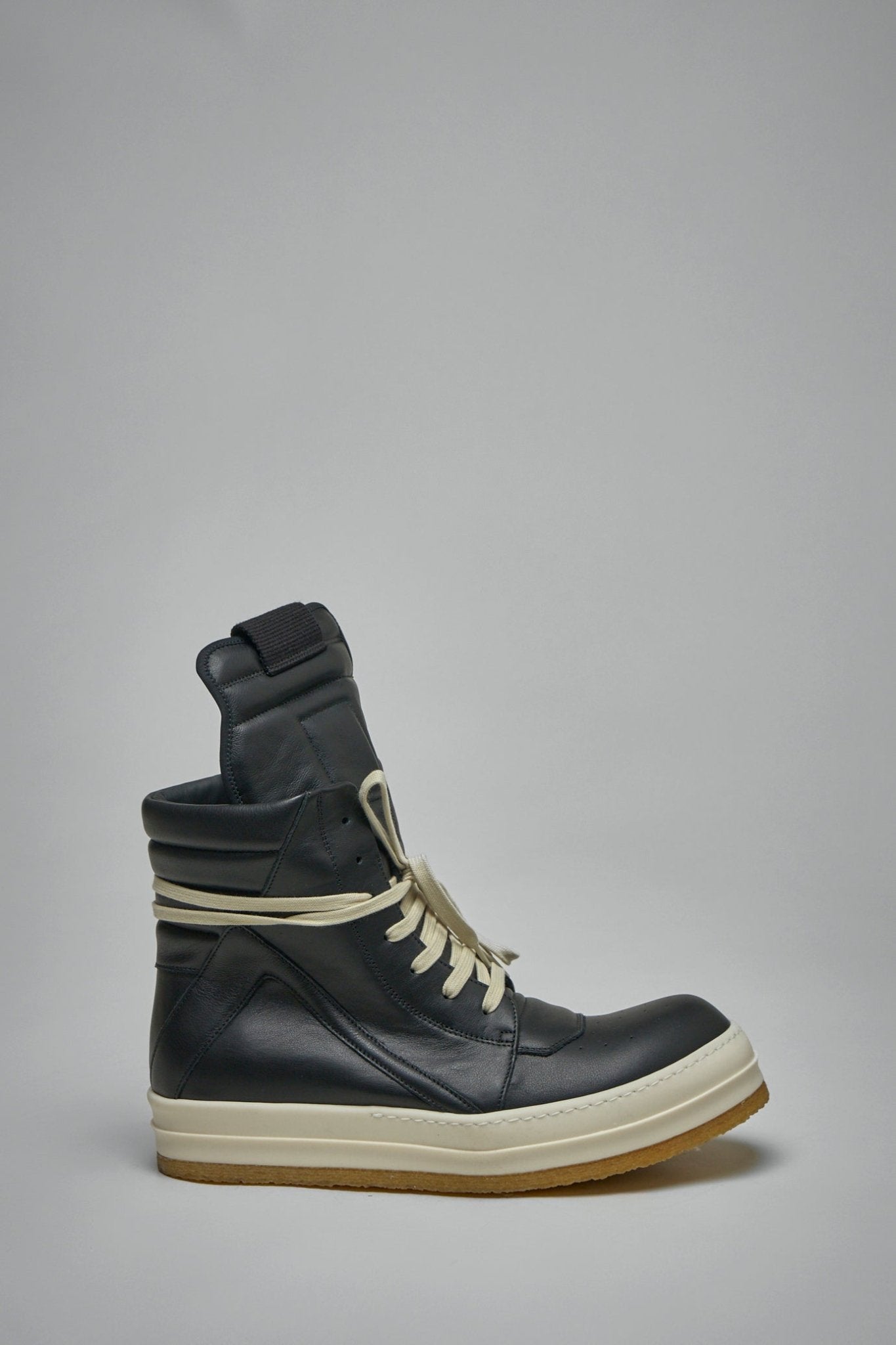 Rick Owens - Creep Geobasket Leather Shoes - LABELS