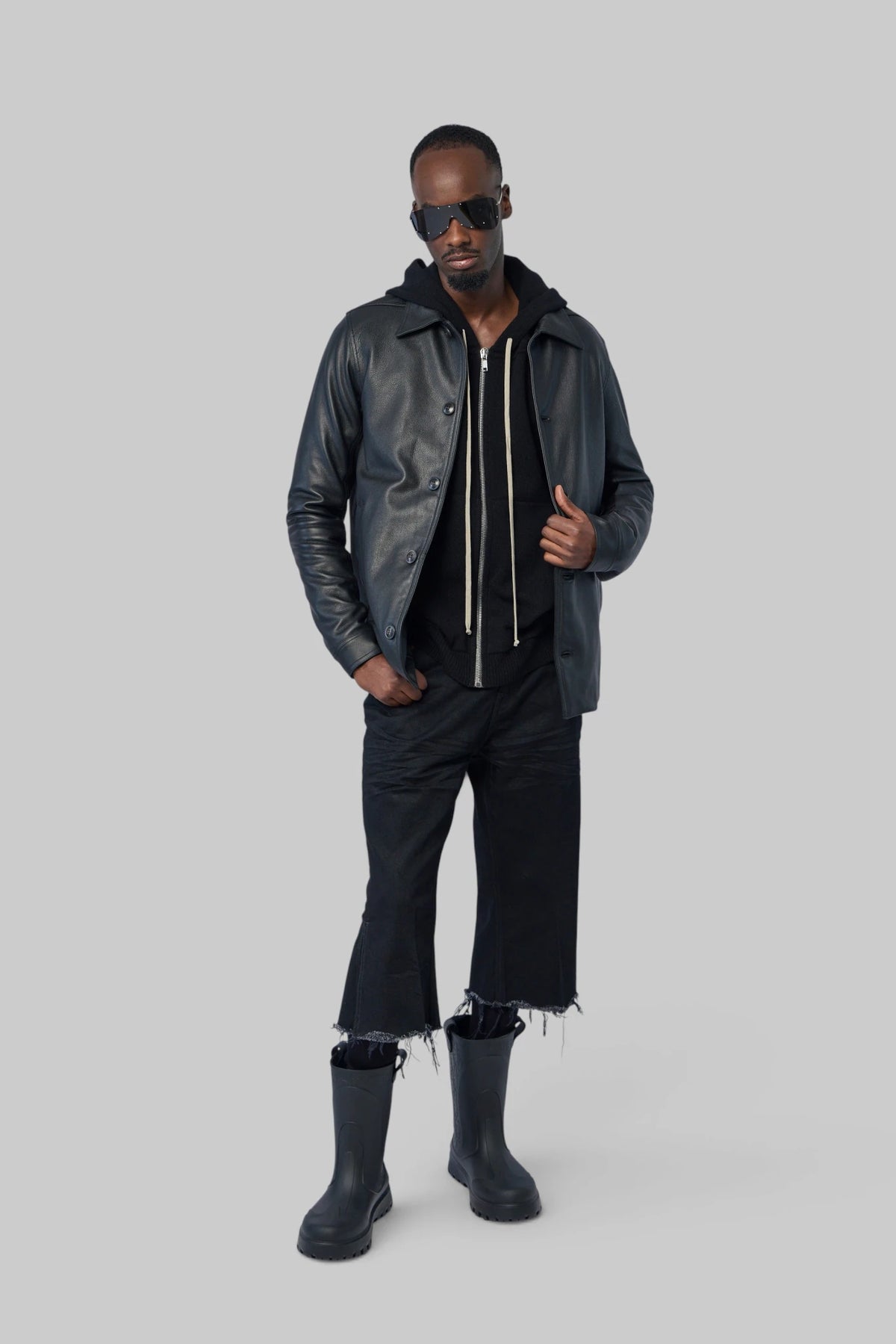 Rick Owens - Denim Pants - Bolan Cutoffs - LABELS
