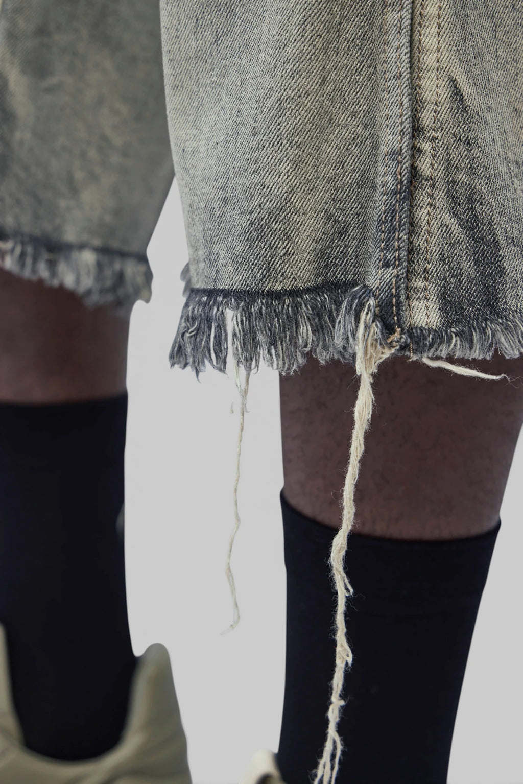 Rick Owens - Denim Pants - Bolan Cutoffs - LABELS