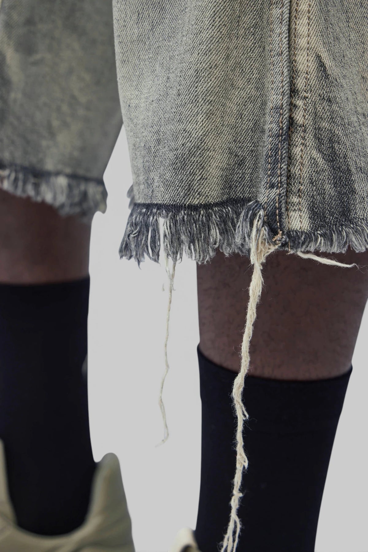 Rick Owens - Denim Pants - Bolan Cutoffs - LABELS