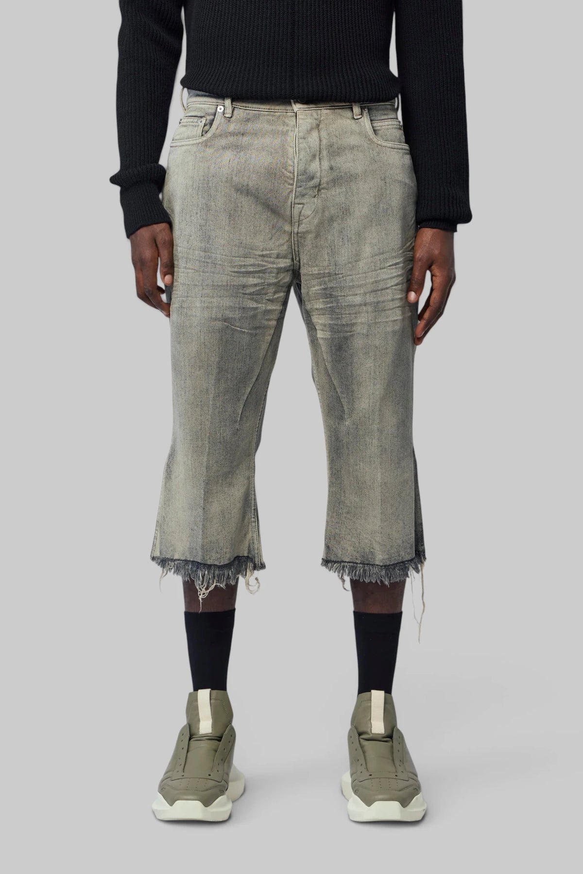 Rick Owens - Denim Pants - Bolan Cutoffs - LABELS