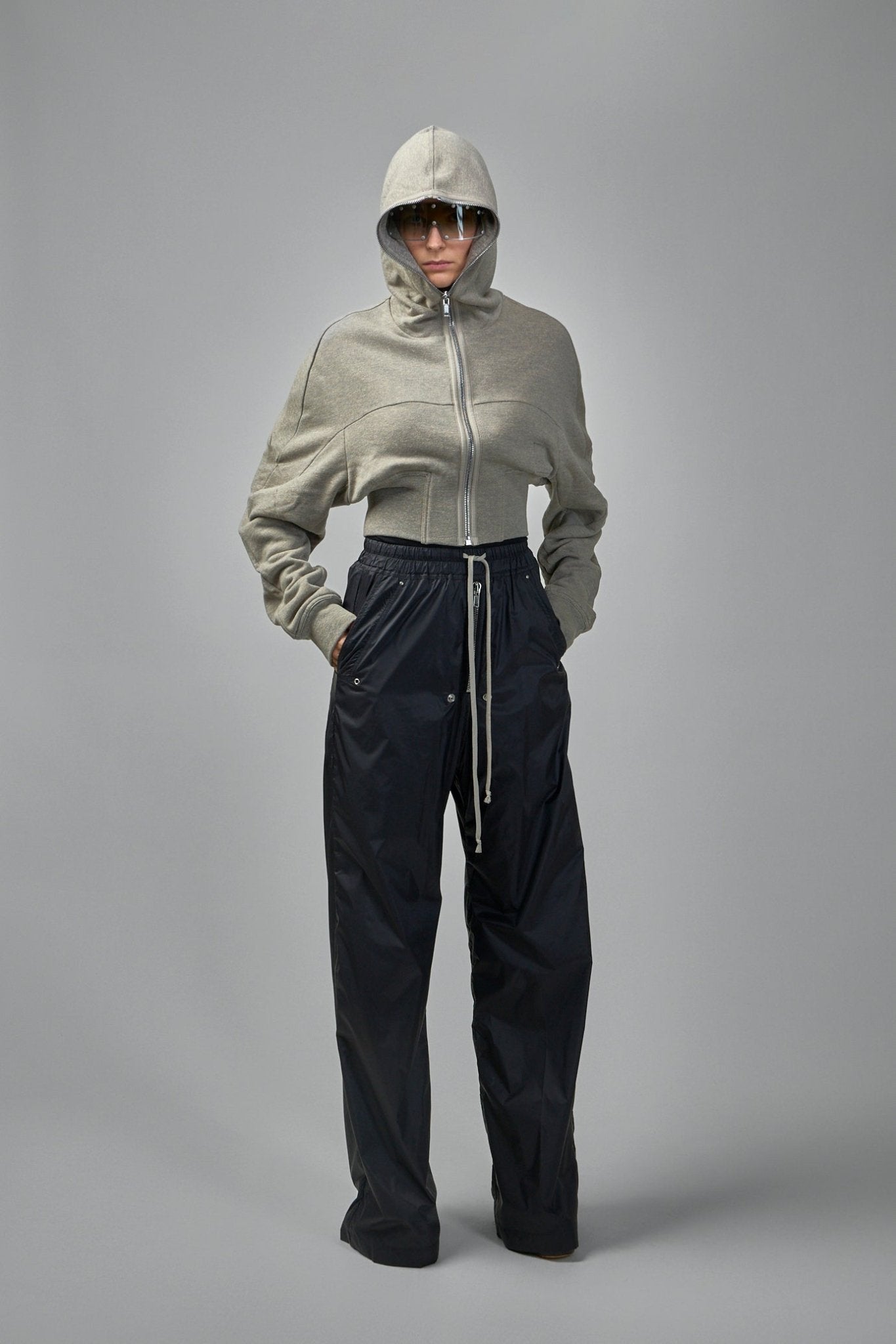 Rick Owens DRKSHDW - Collage Gimp Hoodie - LABELS