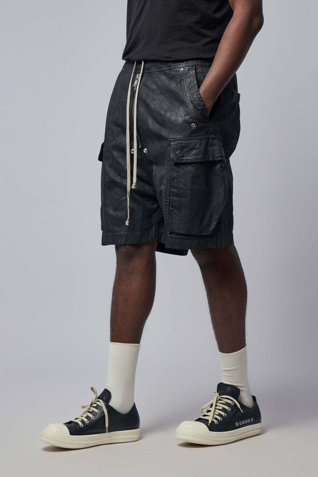 Rick Owens DRKSHDW - Denim Shorts - Cargobela Shorts - LABELS