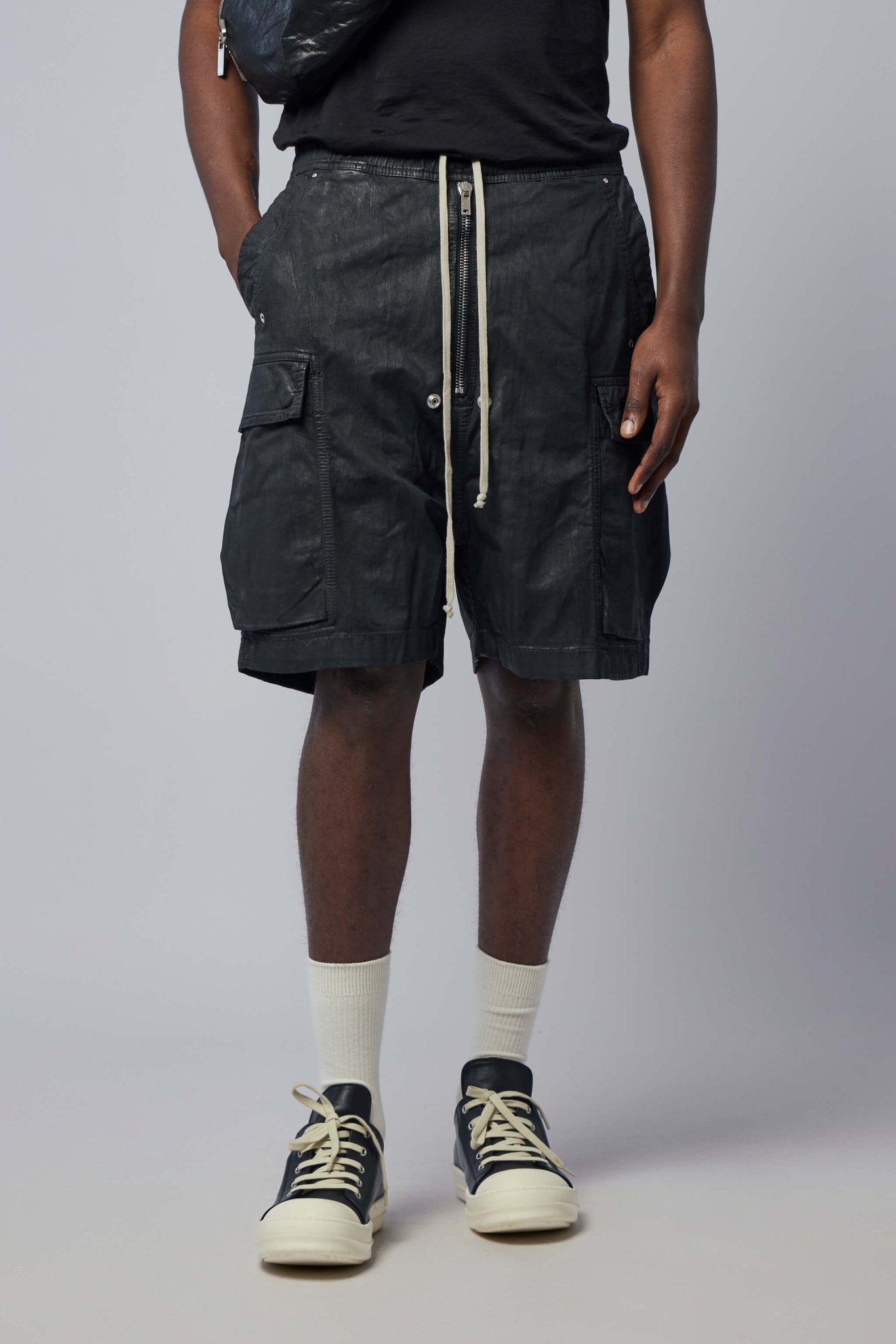 Rick Owens DRKSHDW - Denim Shorts - Cargobela Shorts - LABELS