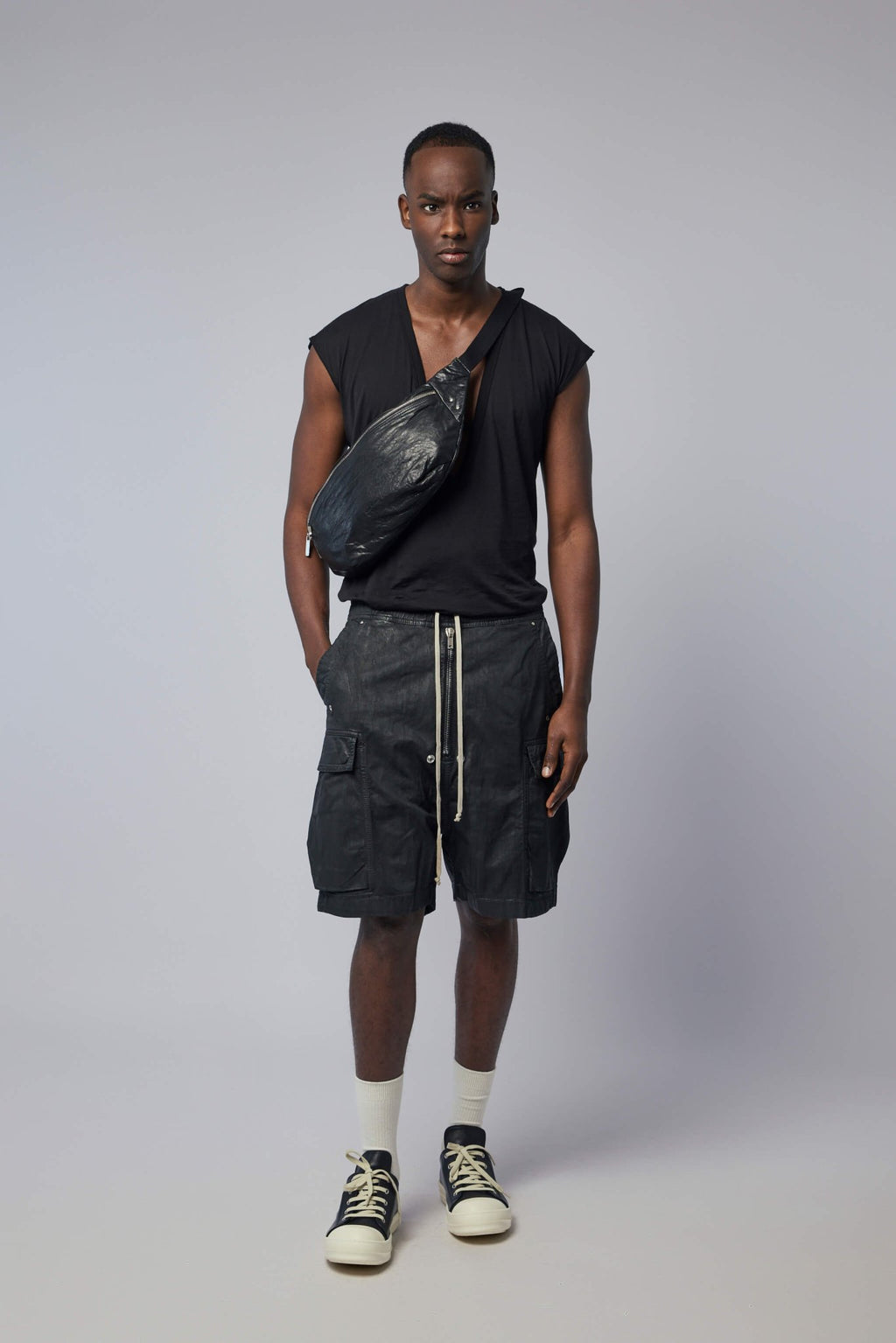 Rick Owens DRKSHDW - Denim Shorts - Cargobela Shorts - LABELS