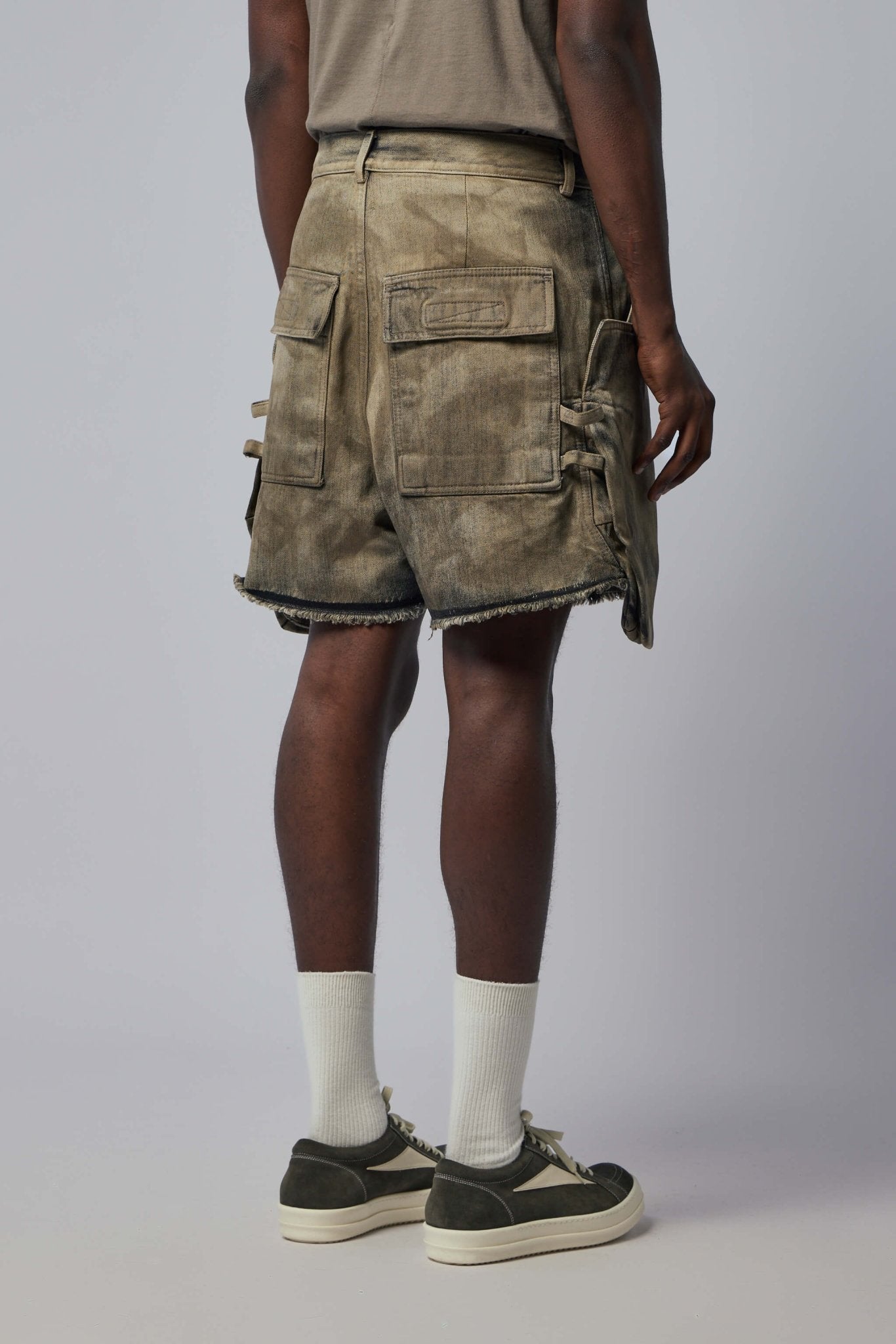 Rick Owens STEFAN CARGO SHORTS / GD スキズ Rick Owens DRKSHDW Shorts - Stefan Cargo Denim – LABELS