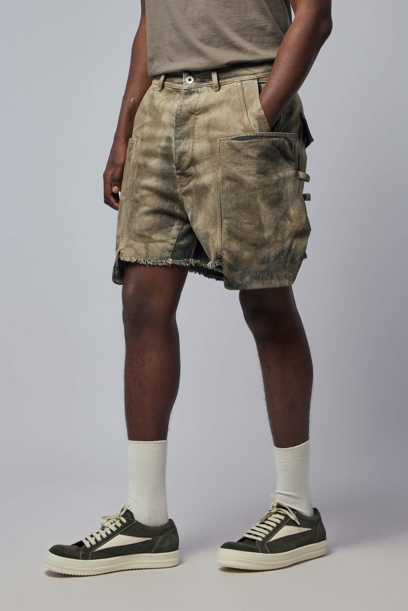 Rick Owens DRKSHDW Shorts - Stefan Cargo Denim – LABELS