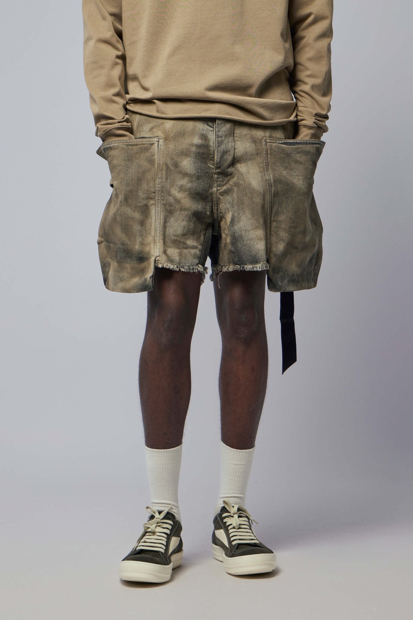 Rick Owens DRKSHDW Shorts - Stefan Cargo Denim – LABELS