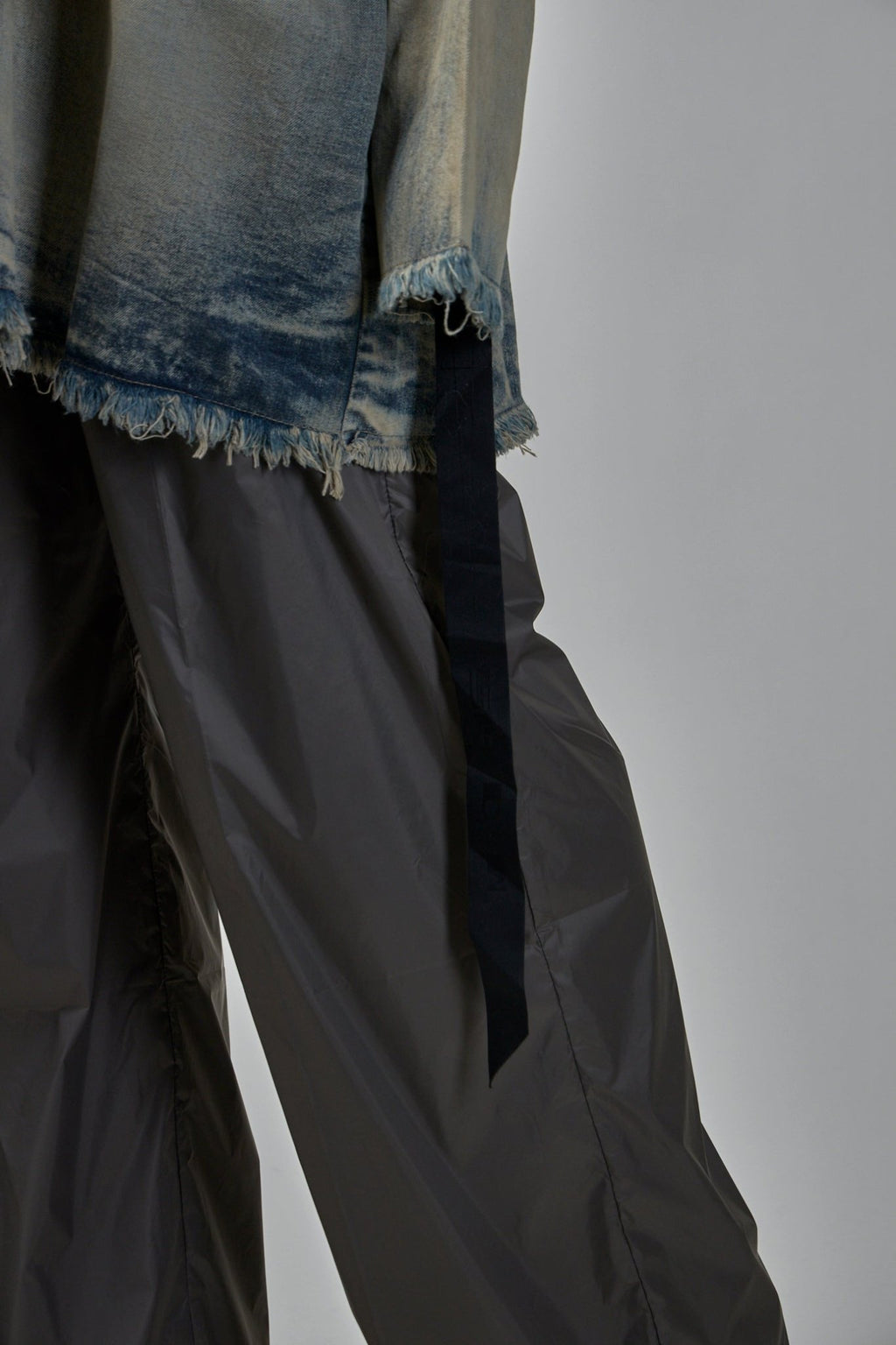 Rick Owens DRKSHDW - Denim T-Shirt Jumbo Tabard - LABELS