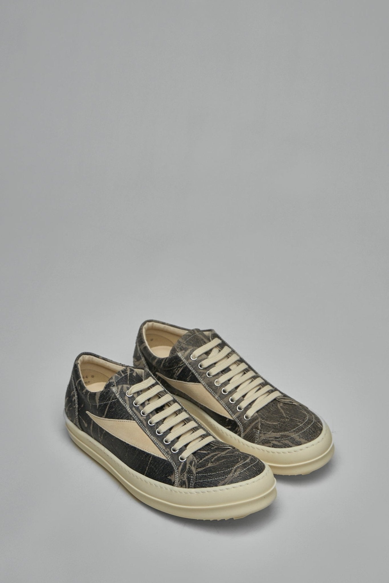 Rick Owens DRKSHDW - Denim Vintage Low Sneakers - LABELS