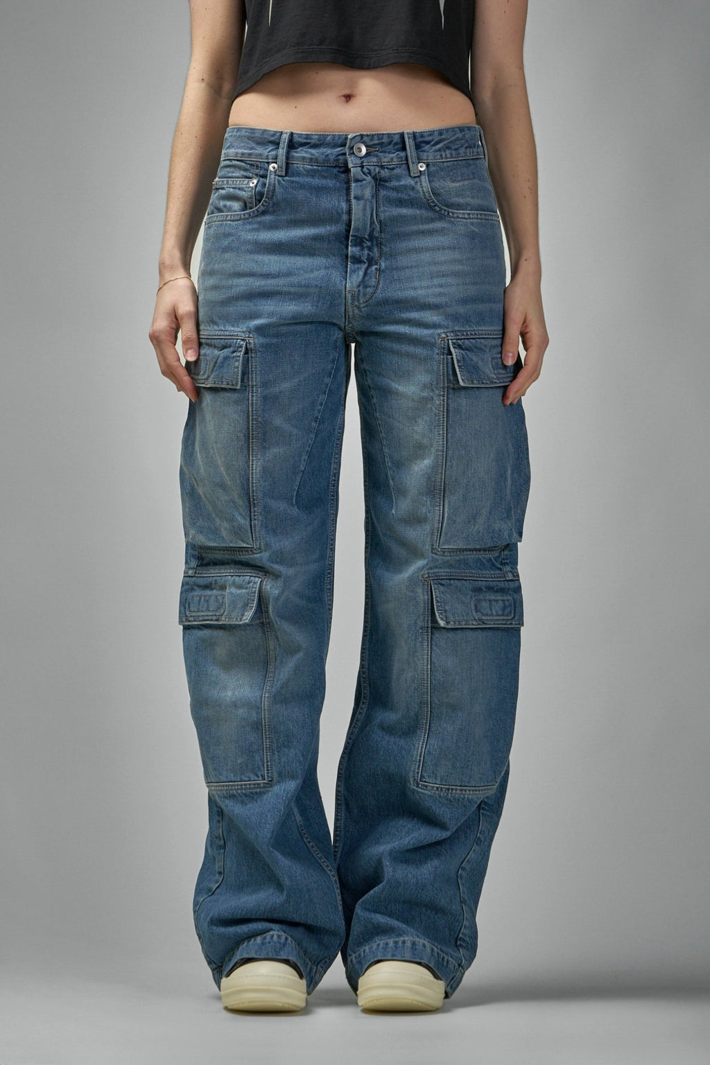 Rick Owens DRKSHDW - Double Cargo Jeans - LABELS