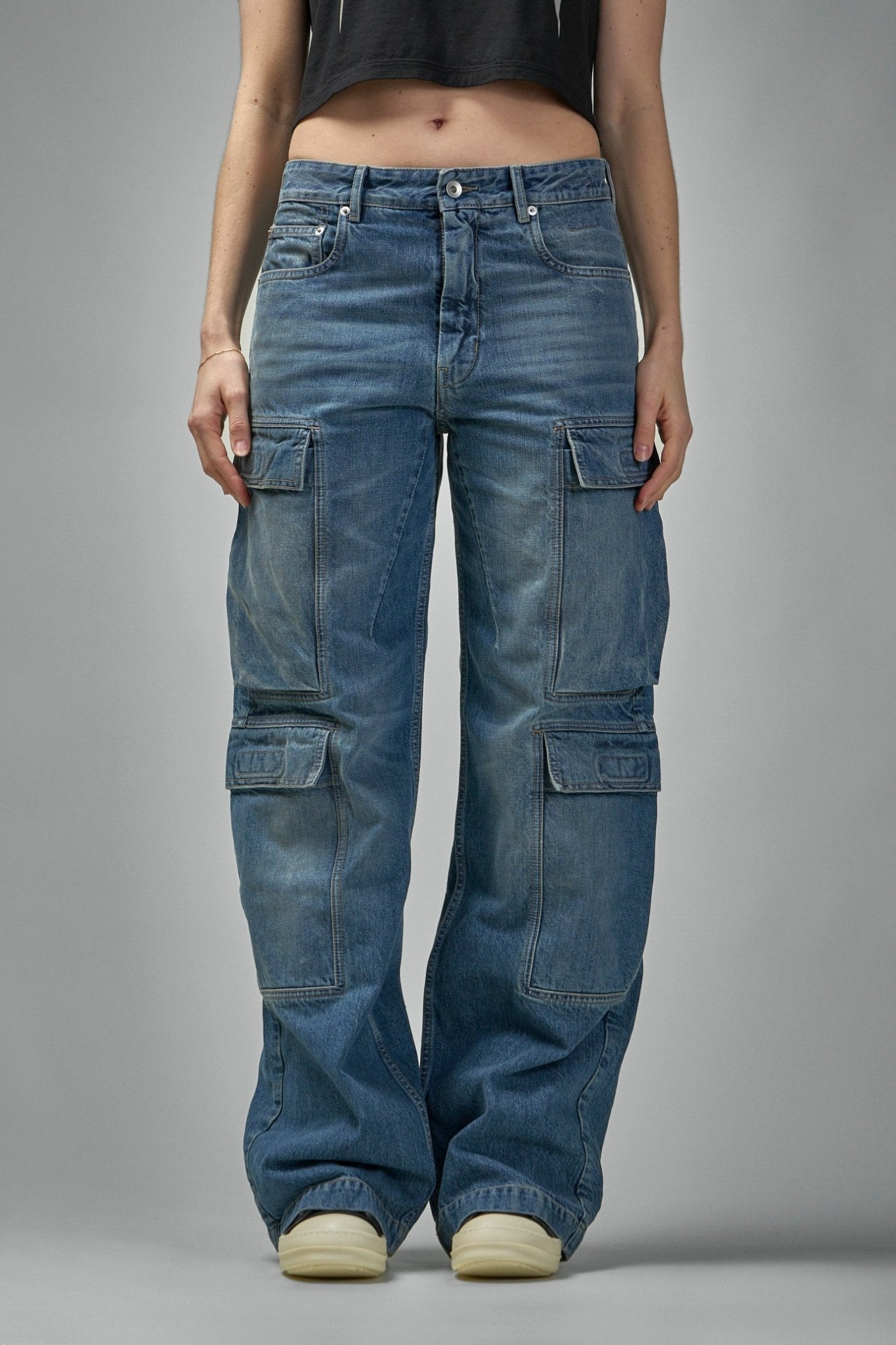 Rick Owens DRKSHDW - Double Cargo Jeans - LABELS