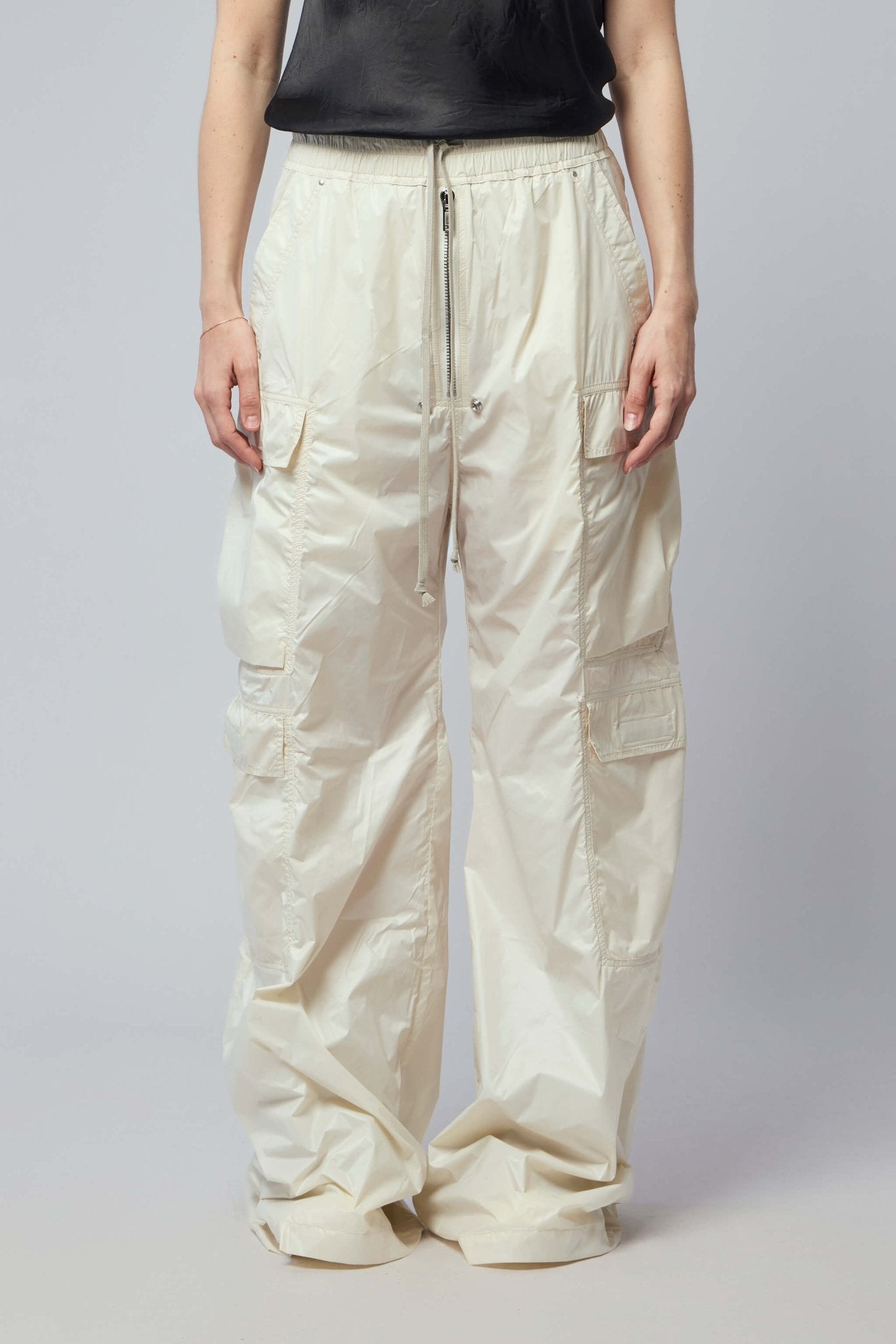 Rick Owens DRKSHDW カーゴパンツ ホワイト XS Rick Owens DRKSHDW – LABELS