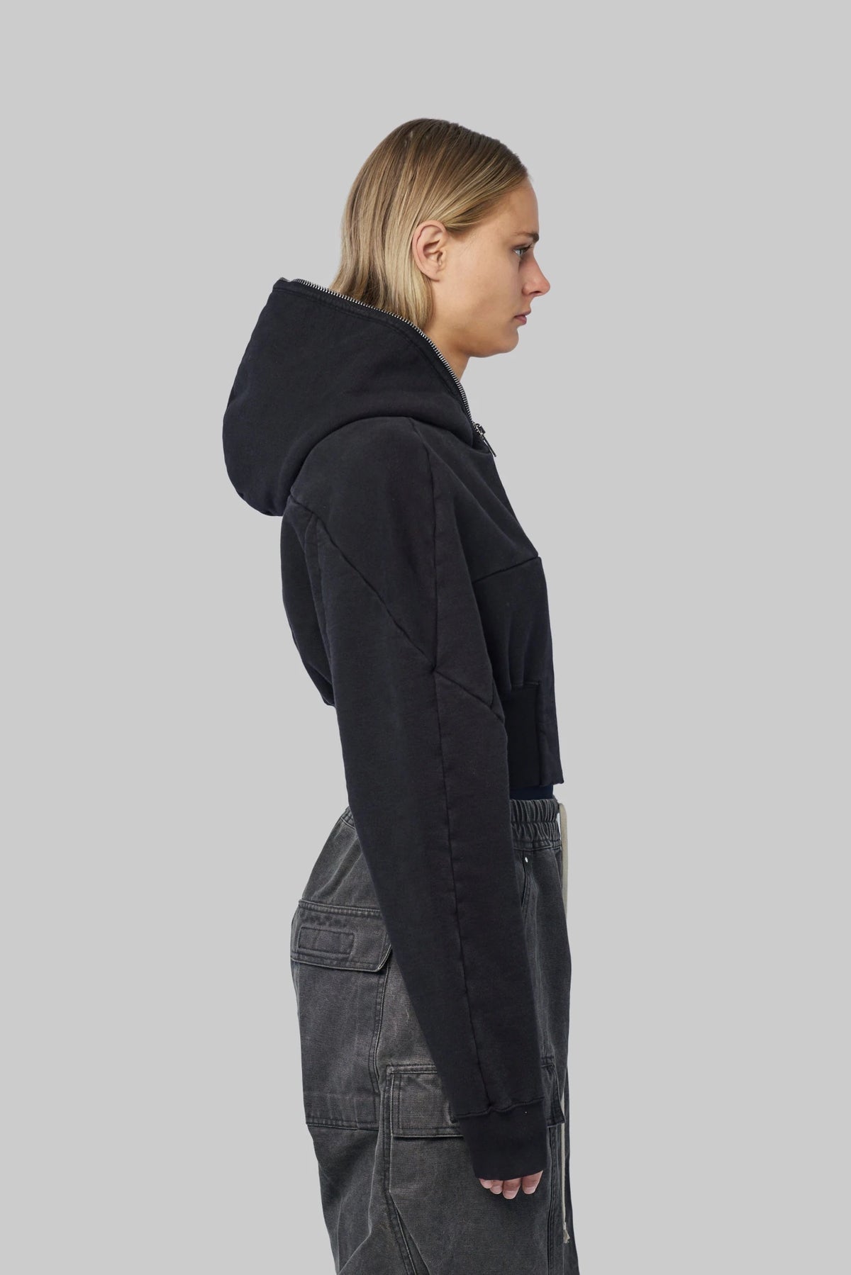 Rick Owens DRKSHDW - Felpa - Collage Gimp Hoodie - LABELS