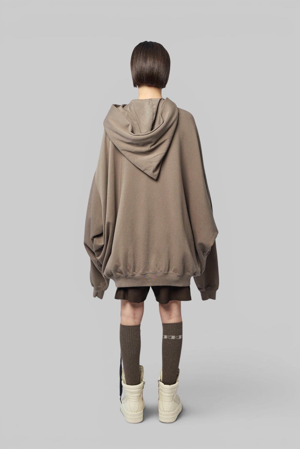 Rick Owens DRKSHDW - Felpa - Mountain Hun Hoodie - LABELS