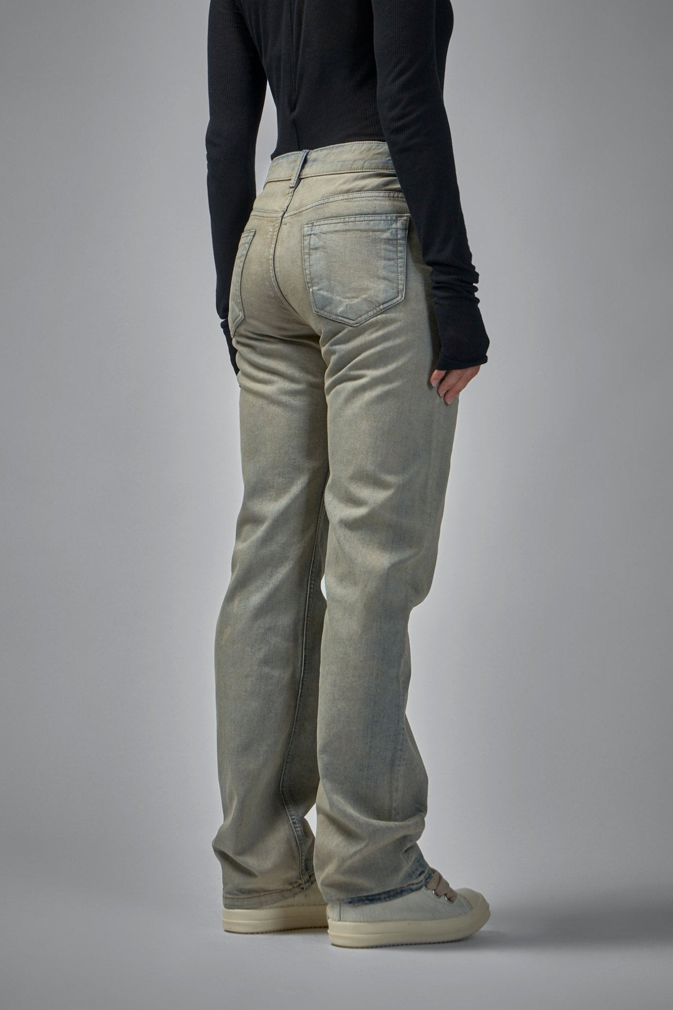 Rick Owens DRKSHDW Straight Jeans - Fog Cut Denim – LABELS