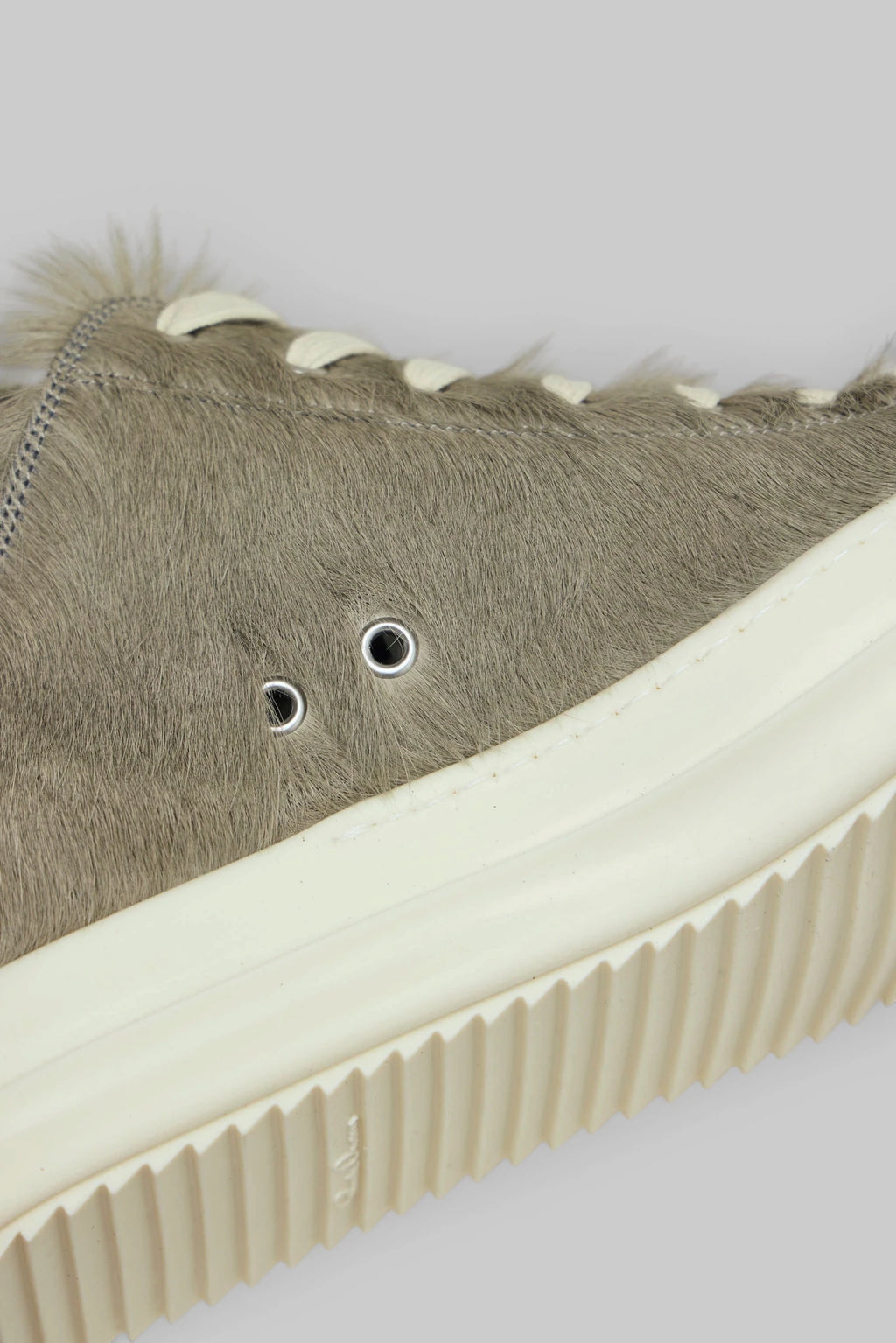 Rick Owens DRKSHDW - Hair-on Leather Shoes - LABELS