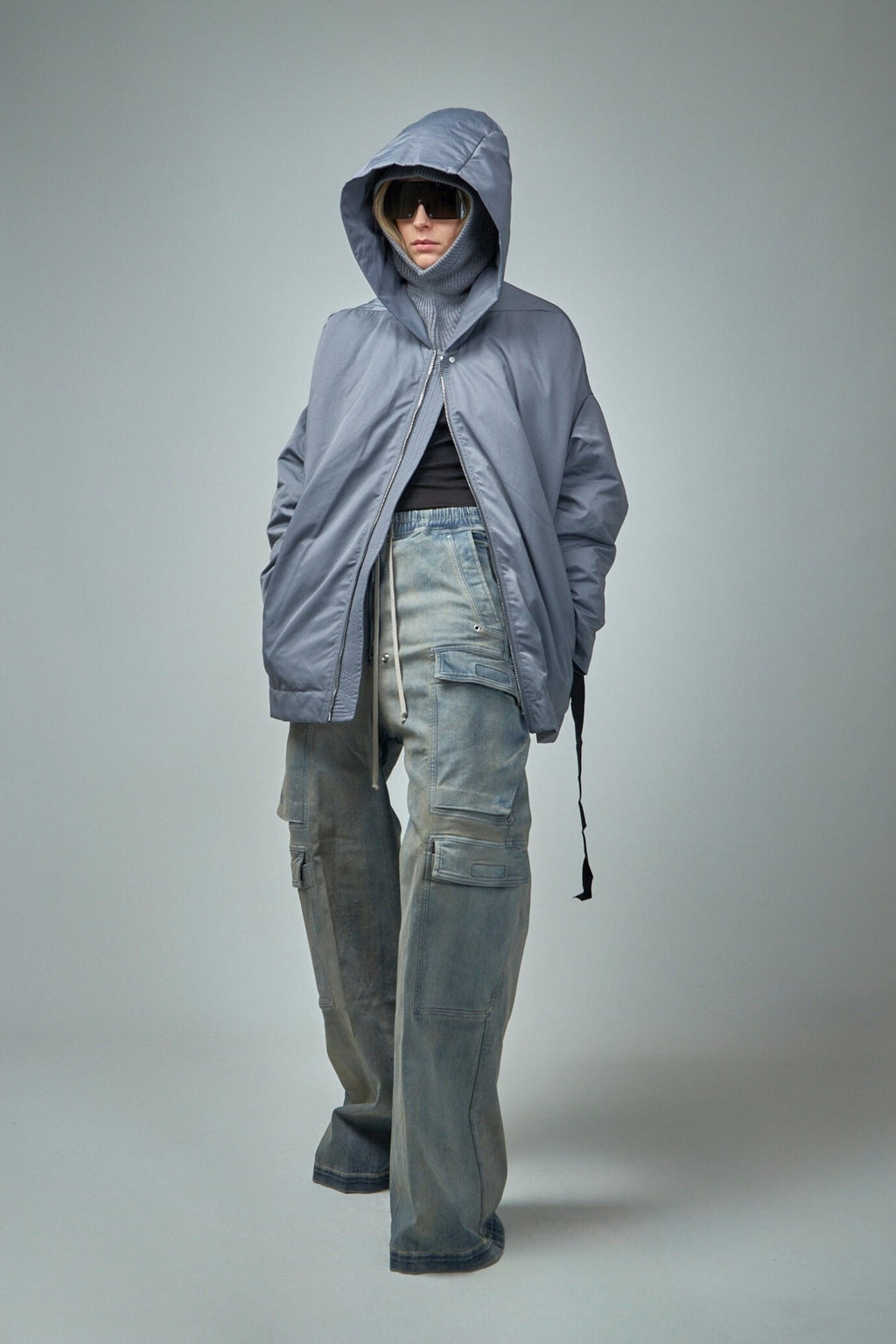 Rick Owens DRKSHDW - Hooded Peter Jacket - LABELS
