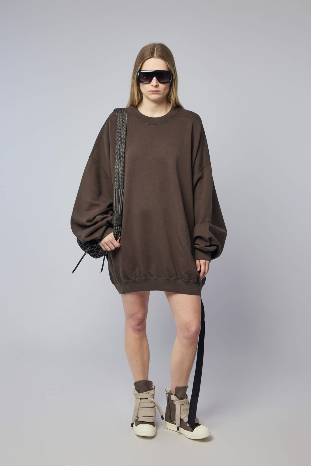 Rick Owens DRKSHDW - Hun Crewneck - LABELS