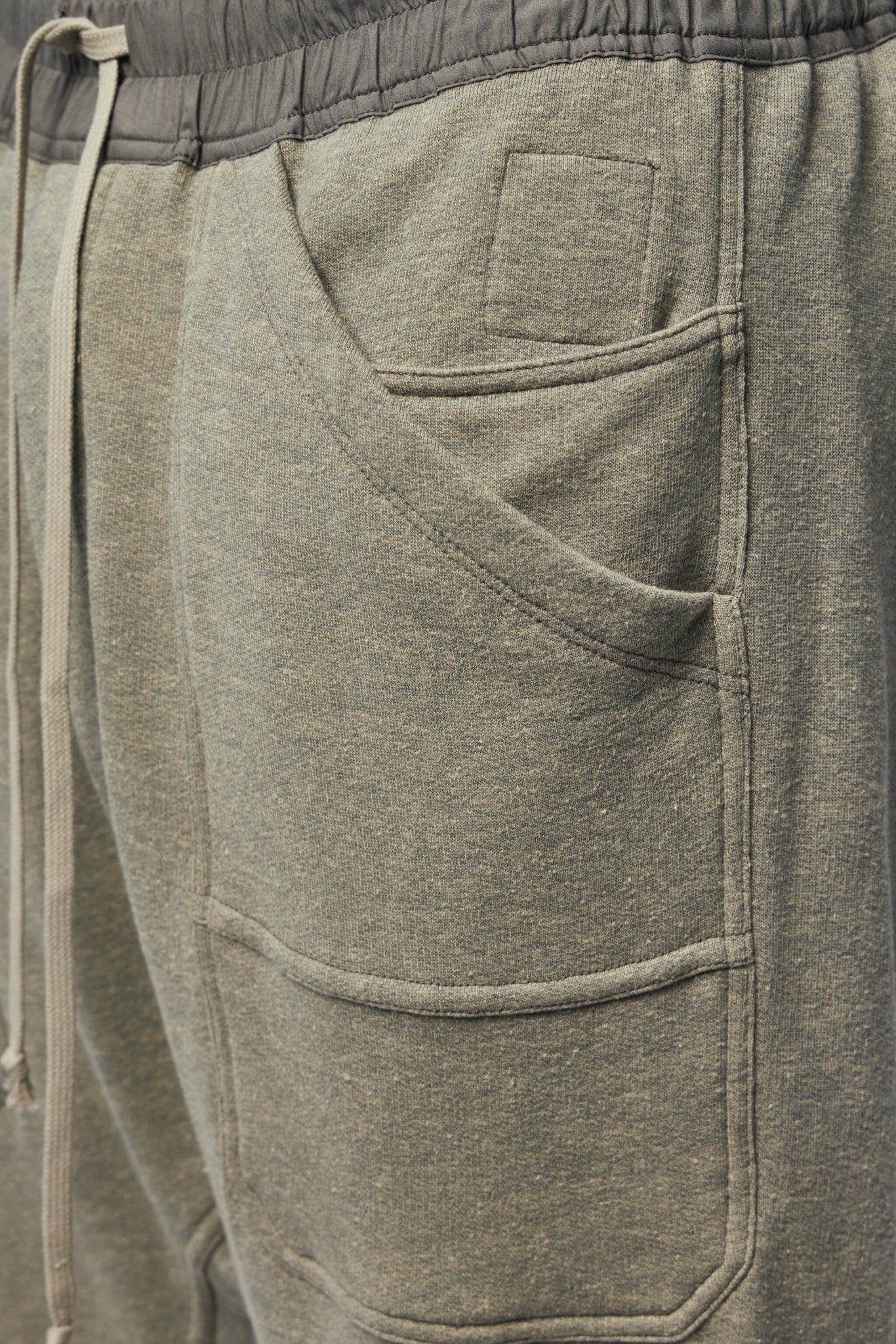 Rick Owens DRKSHDW - Knit Sweat Pants - Classic Cargo Drawstring - LABELS