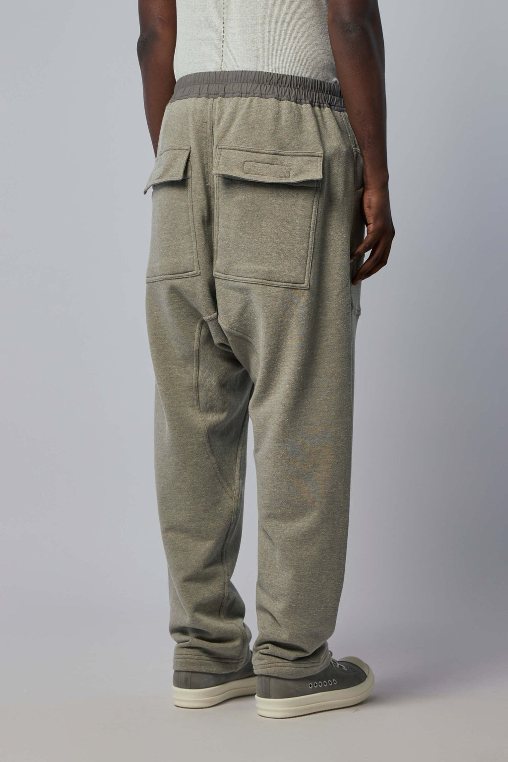 Rick Owens DRKSHDW - Knit Sweat Pants - Classic Cargo Drawstring - LABELS