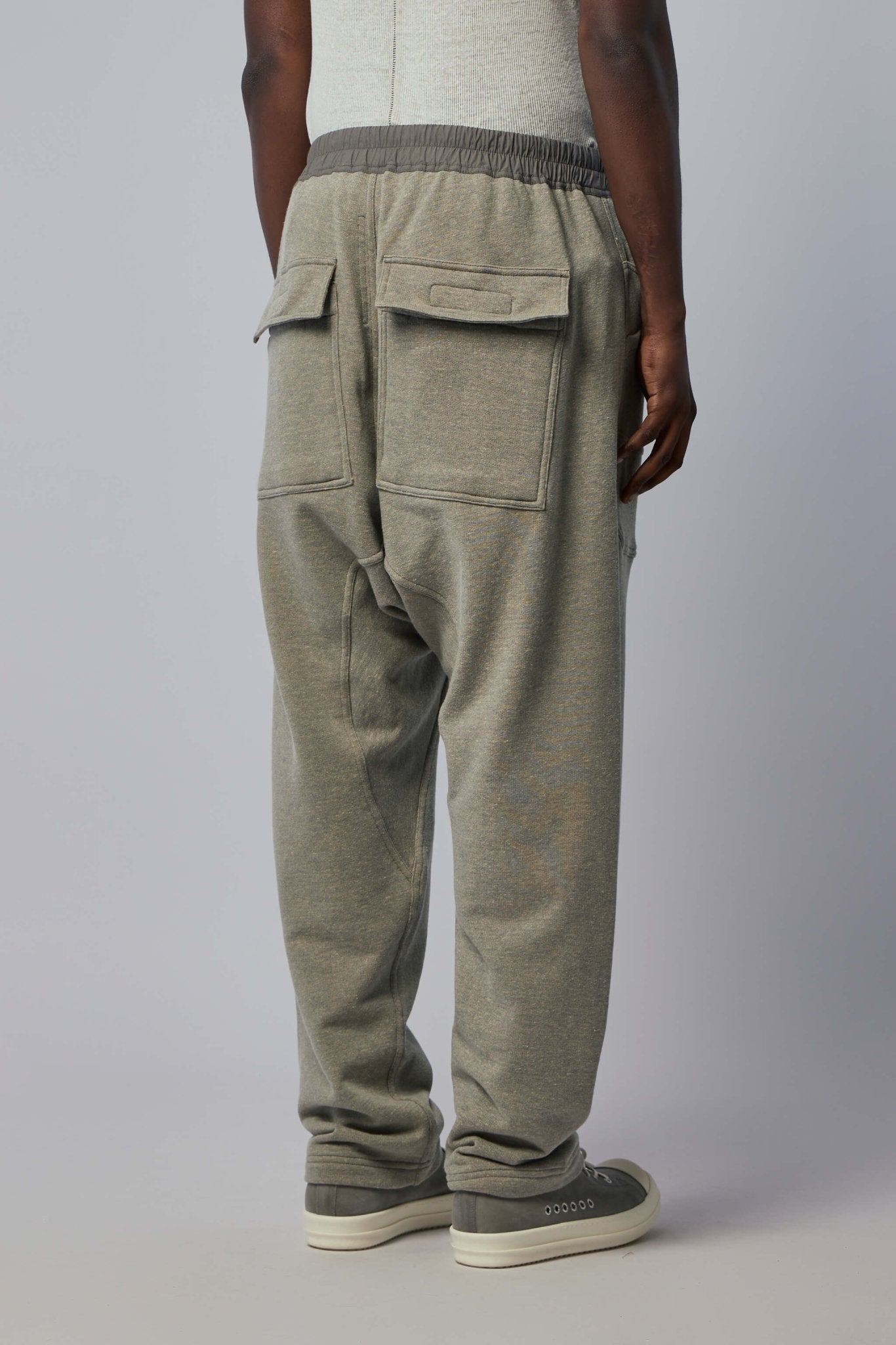 Rick Owens DRKSHDW - Knit Sweat Pants - Classic Cargo Drawstring - LABELS