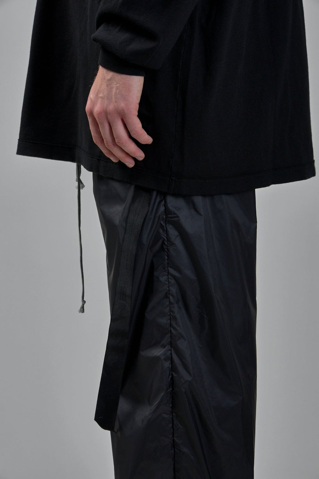 Rick Owens DRKSHDW - Knit Sweatshirt Tommy Hustler Hoodie - LABELS