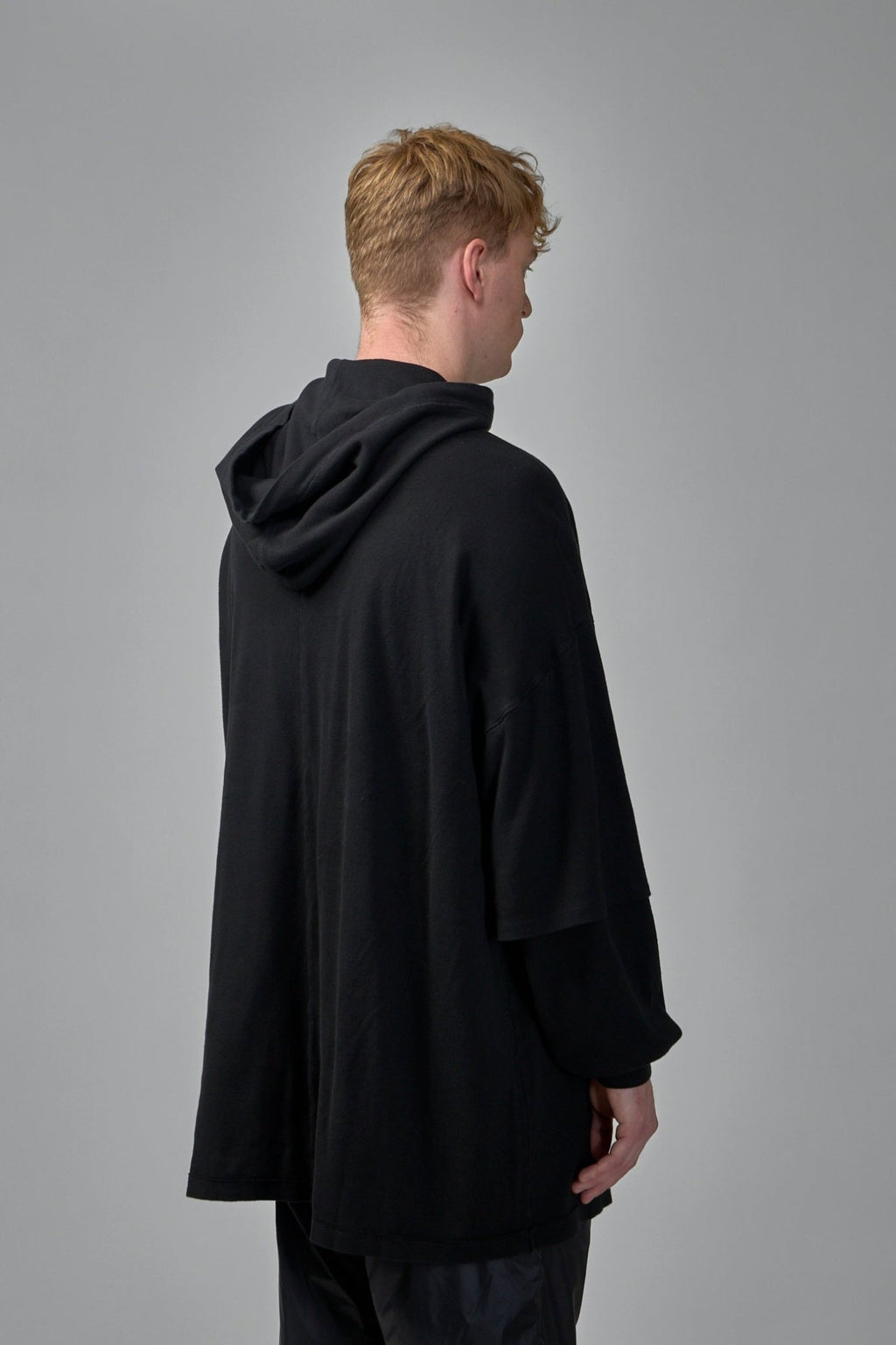 Rick Owens DRKSHDW - Knit Sweatshirt Tommy Hustler Hoodie - LABELS