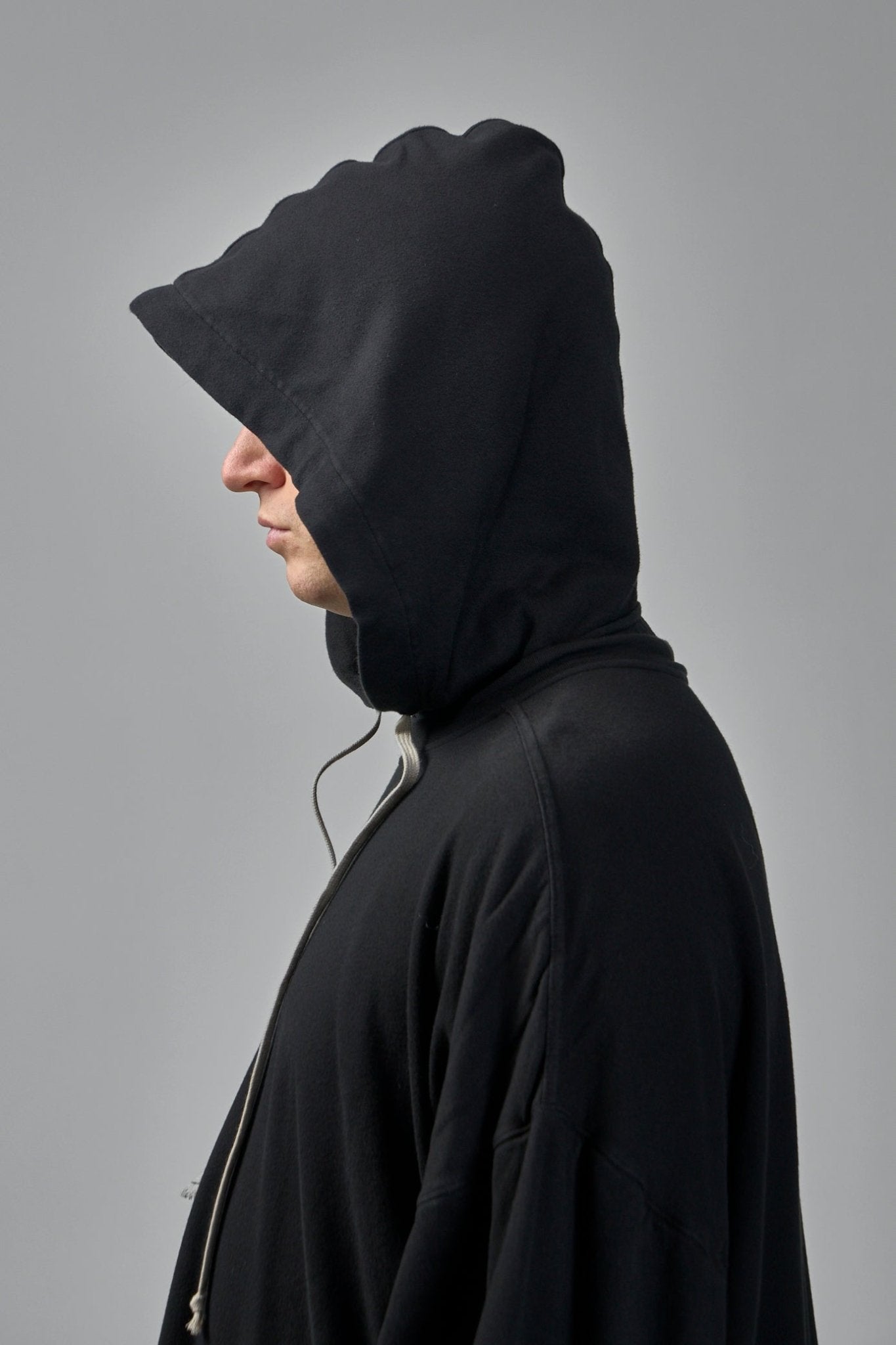 Rick Owens DRKSHDW - Knit Sweatshirt Tommy Hustler Hoodie - LABELS