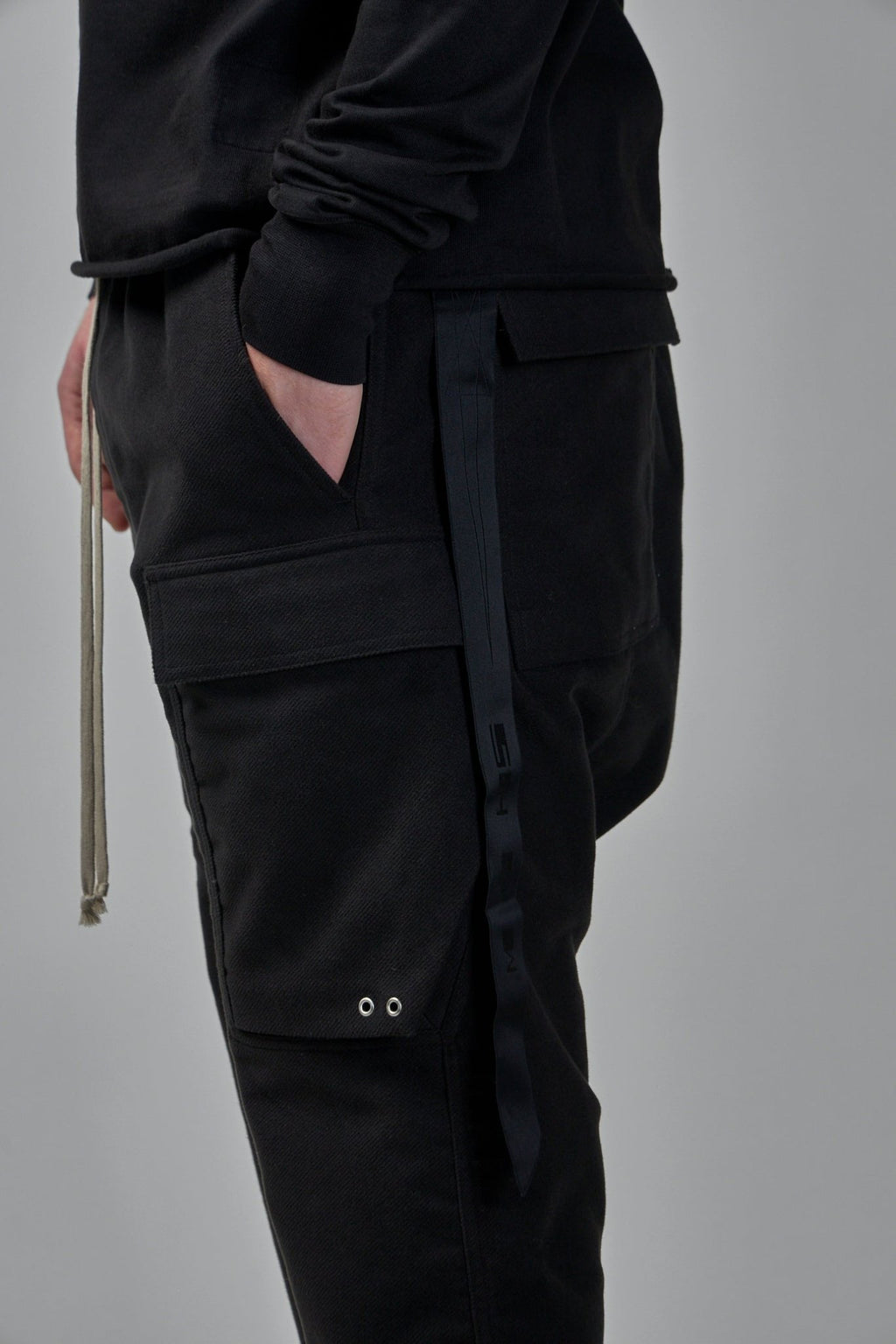 Rick Owens DRKSHDW - Knit T-Shirt Crewneck Sweat - LABELS