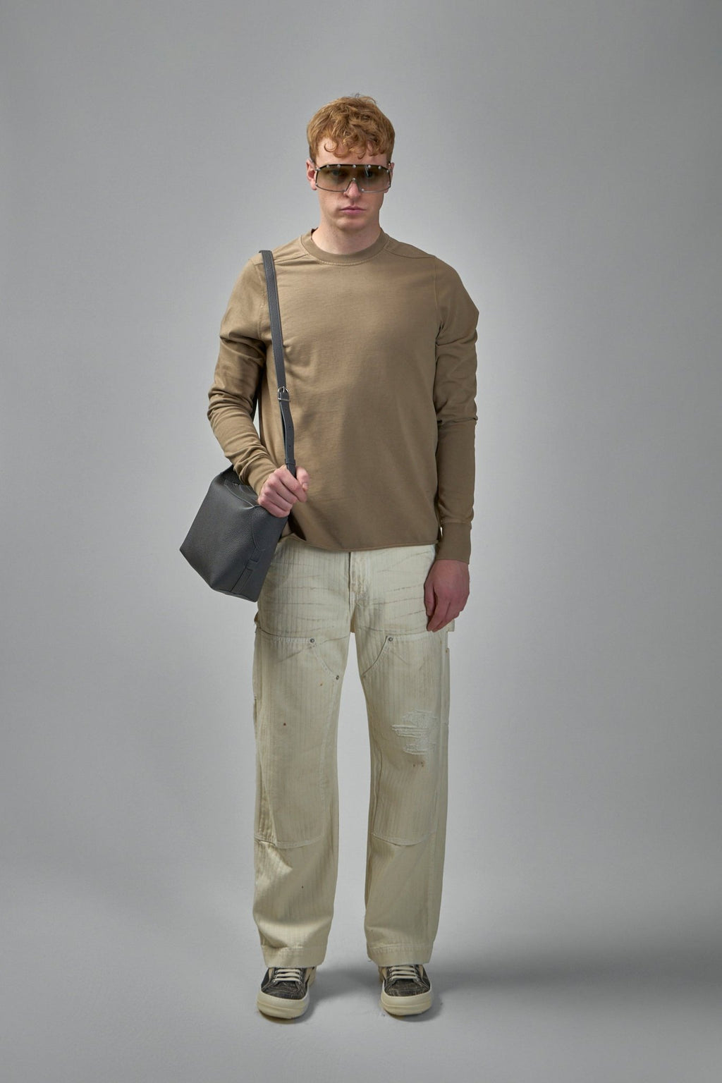 Rick Owens DRKSHDW - Knit T-Shirt Crewneck Sweat - LABELS