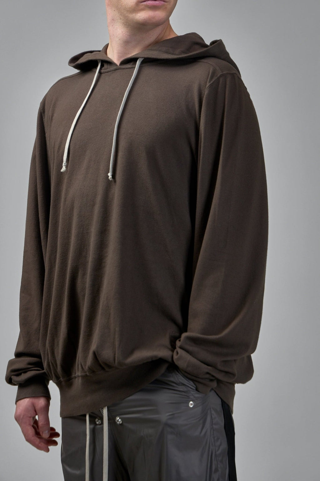 Rick Owens DRKSHDW - Knit T-Shirt Oversized Hoodie - LABELS