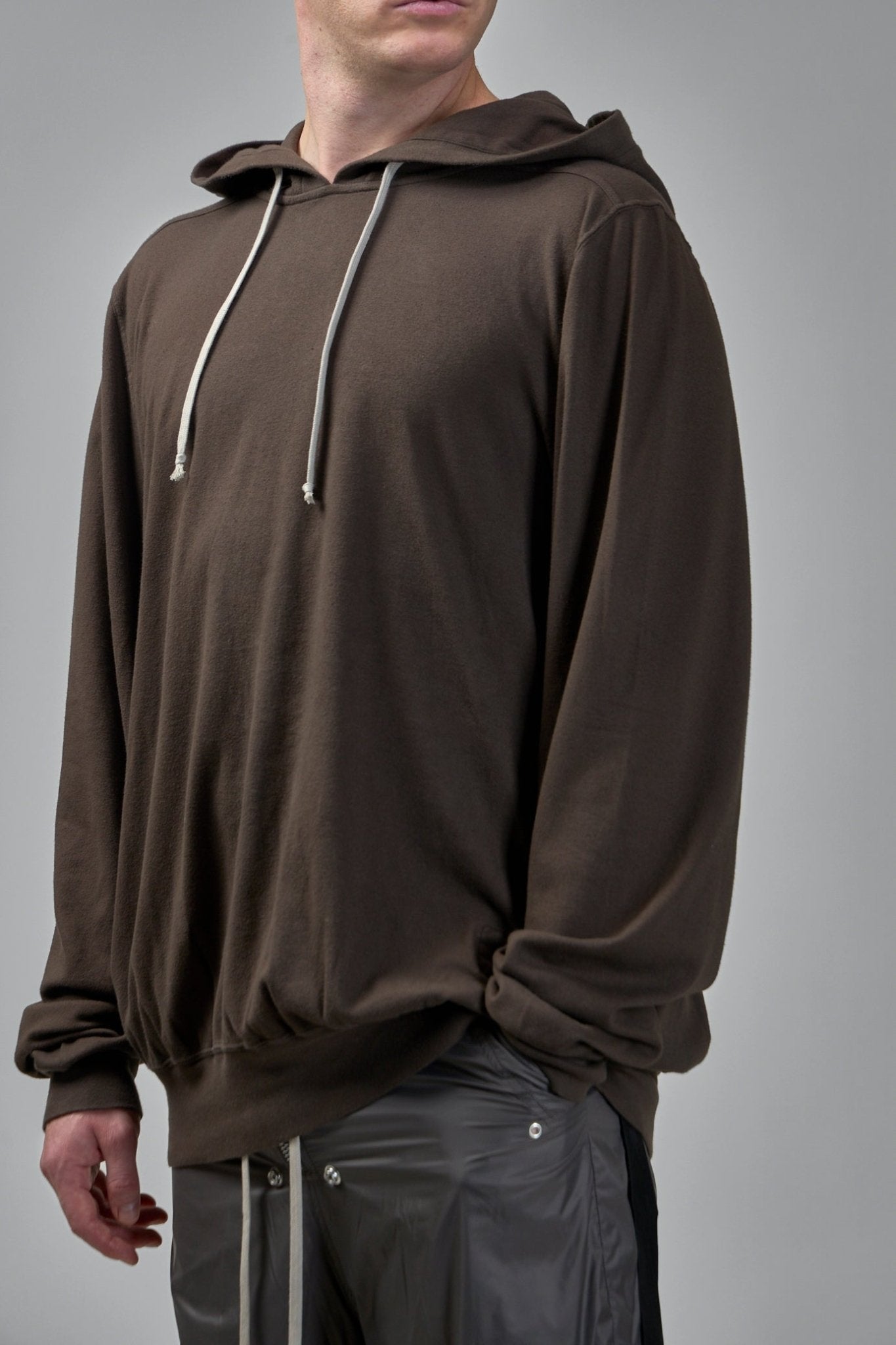 Rick Owens DRKSHDW - Knit T-Shirt Oversized Hoodie - LABELS