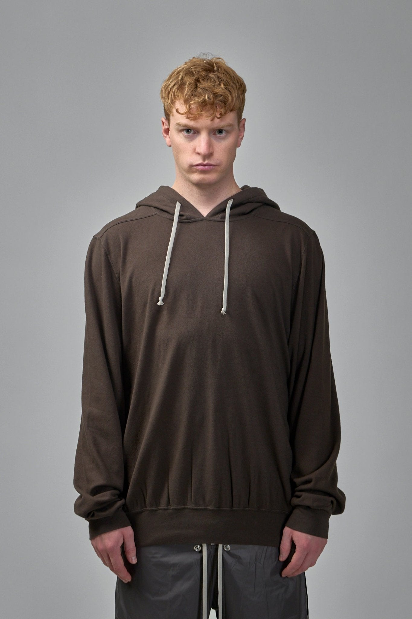 Rick Owens DRKSHDW - Knit T-Shirt Oversized Hoodie - LABELS