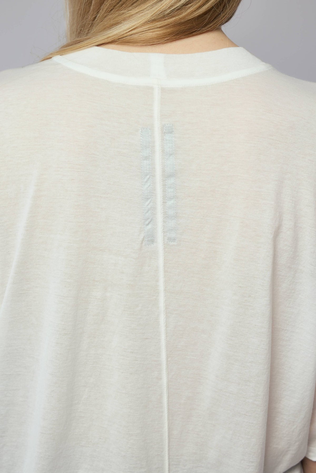 Rick Owens DRKSHDW t-shirt relaxed fit silhouette view