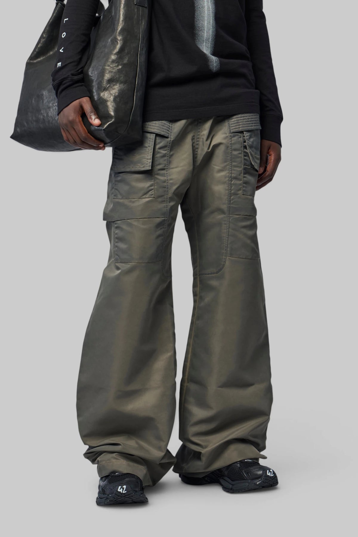 Rick Owens DRKSHDW - Pantaloni - Creatch Wide Cargo Drawstring - LABELS