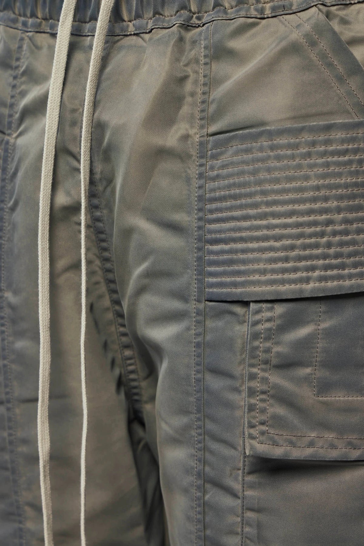 Rick Owens DRKSHDW - Pantaloni - Creatch Wide Cargo Drawstring - LABELS