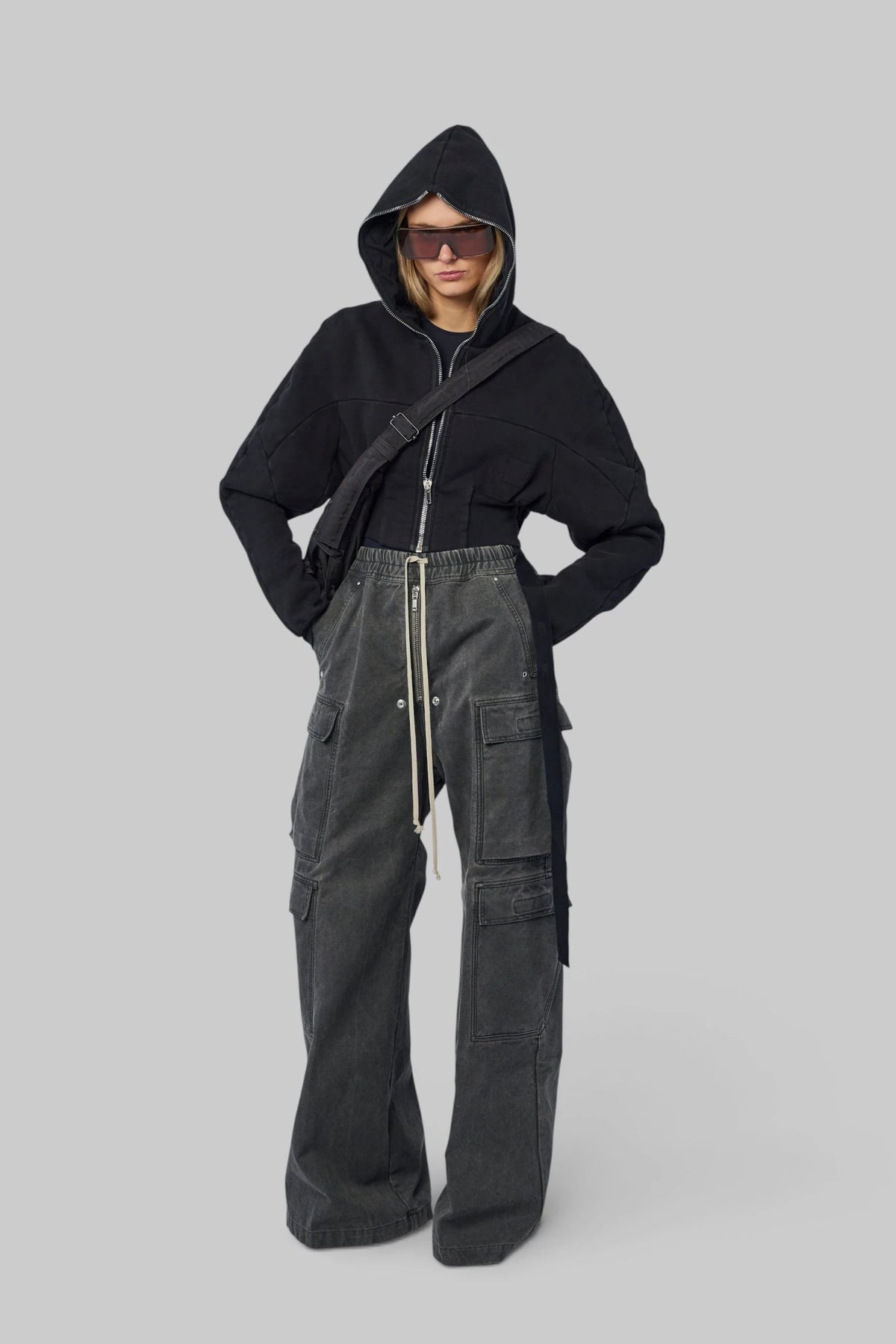 Rick Owens DRKSHDW - Pantaloni - Double Cargo Jumbo Belas - LABELS