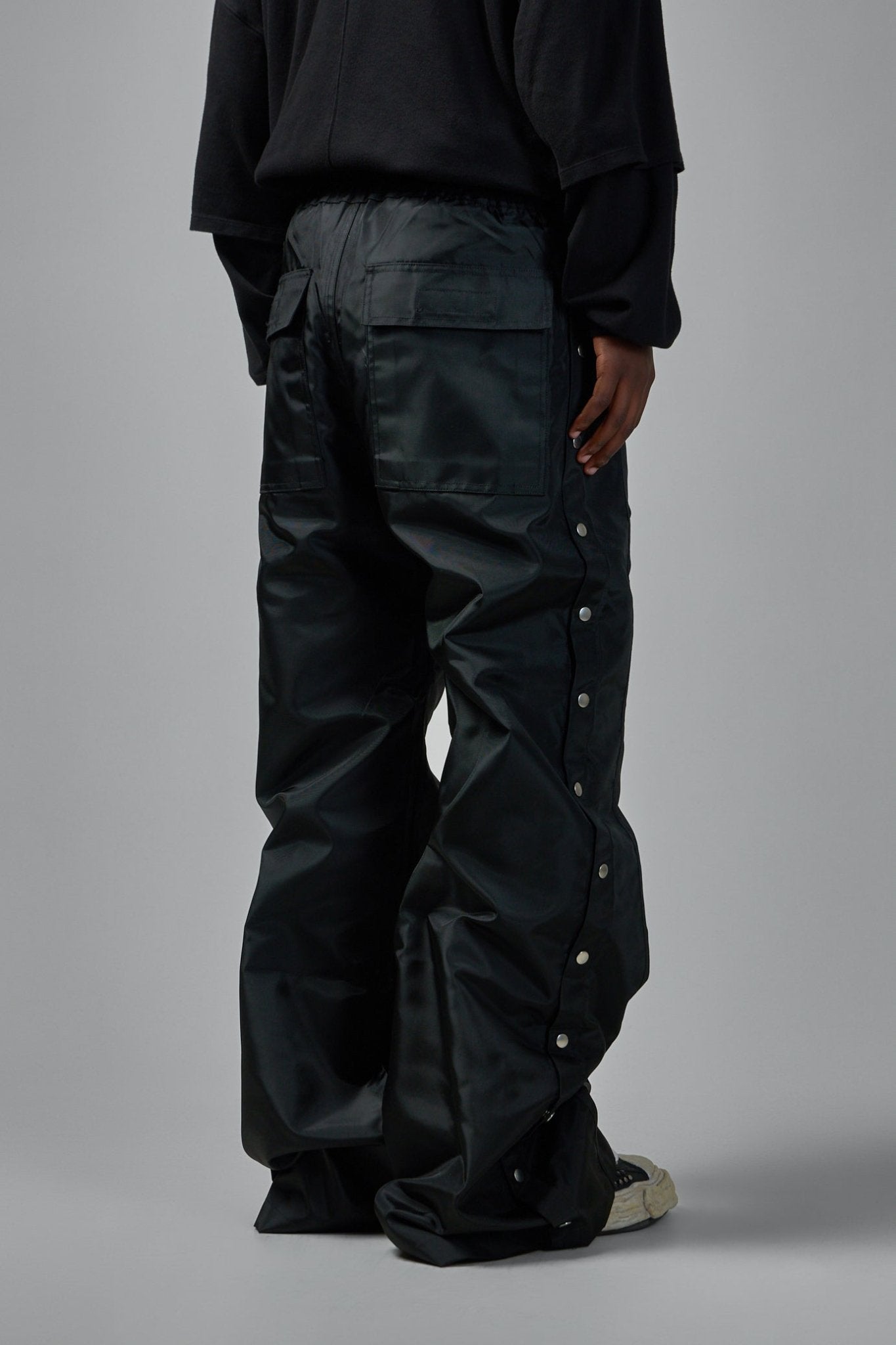 Rick Owens DRKSHDW - Pusher Pants Woven Wide Leg - LABELS