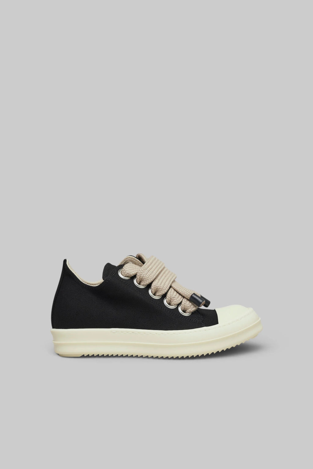 Rick Owens DRKSHDW - Scarpe In Denim - Jumbolace Low Sneaks - LABELS